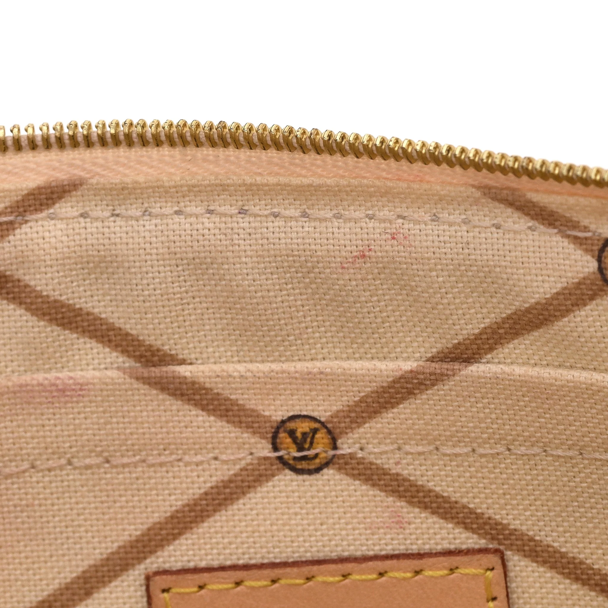Louis Vuitton Limited Edition Damier Azur Summer Trunks Knokke Neverfull MM Bag & Pochette - Image 14
