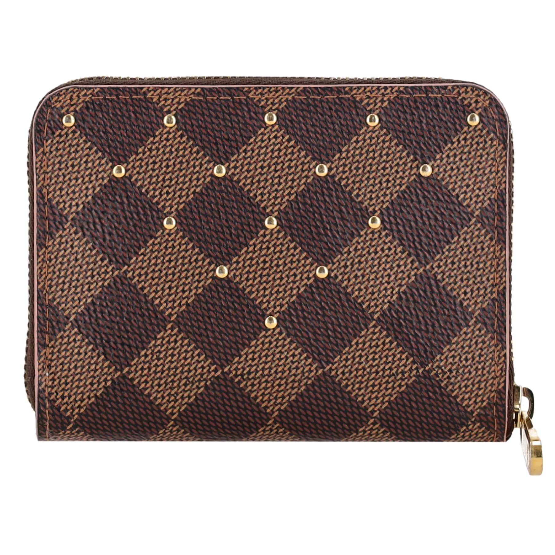 Louis Vuitton Ltd Edition Damier Ebene Studded Zippy Coin Purse - Image 2