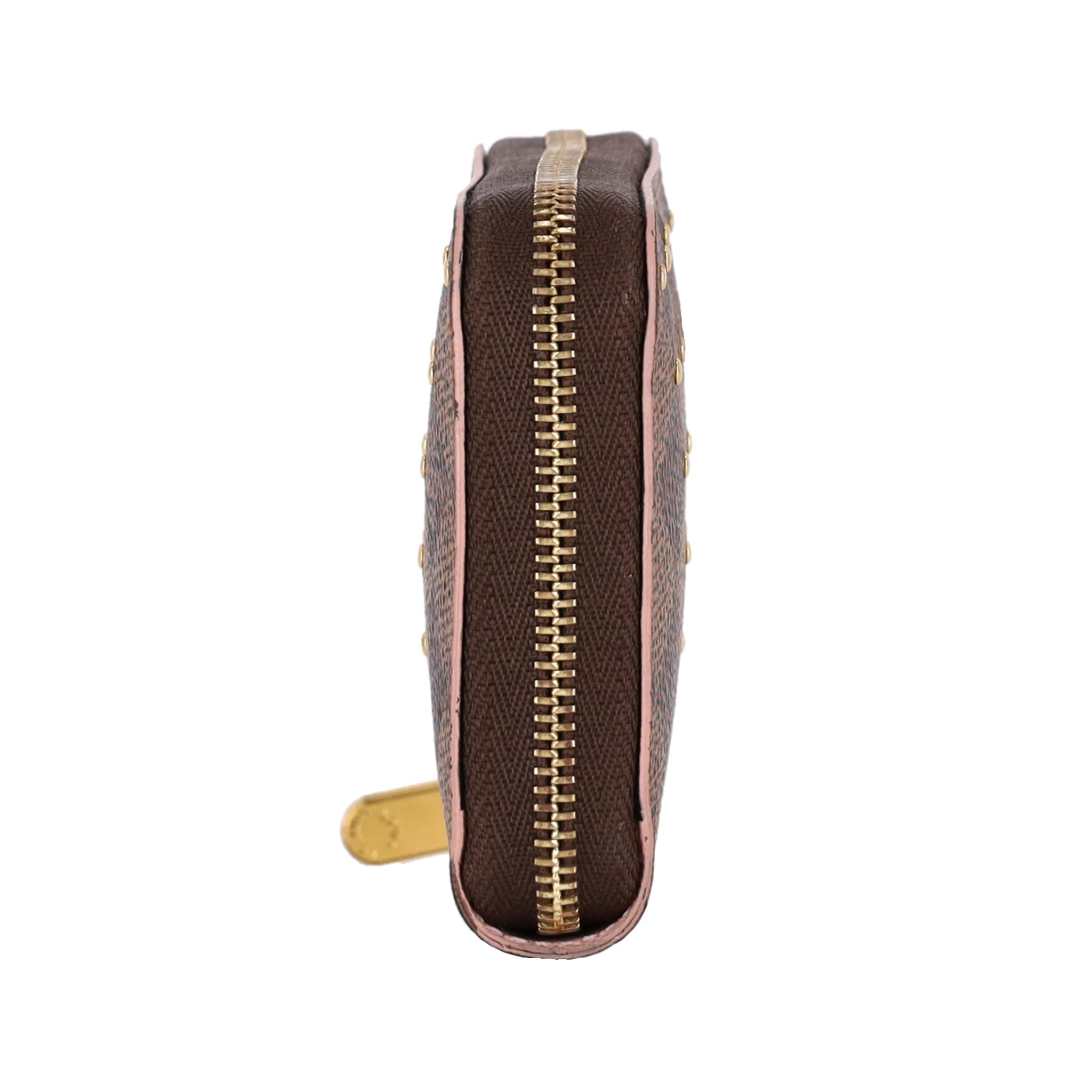 Louis Vuitton Ltd Edition Damier Ebene Studded Zippy Coin Purse - Image 3