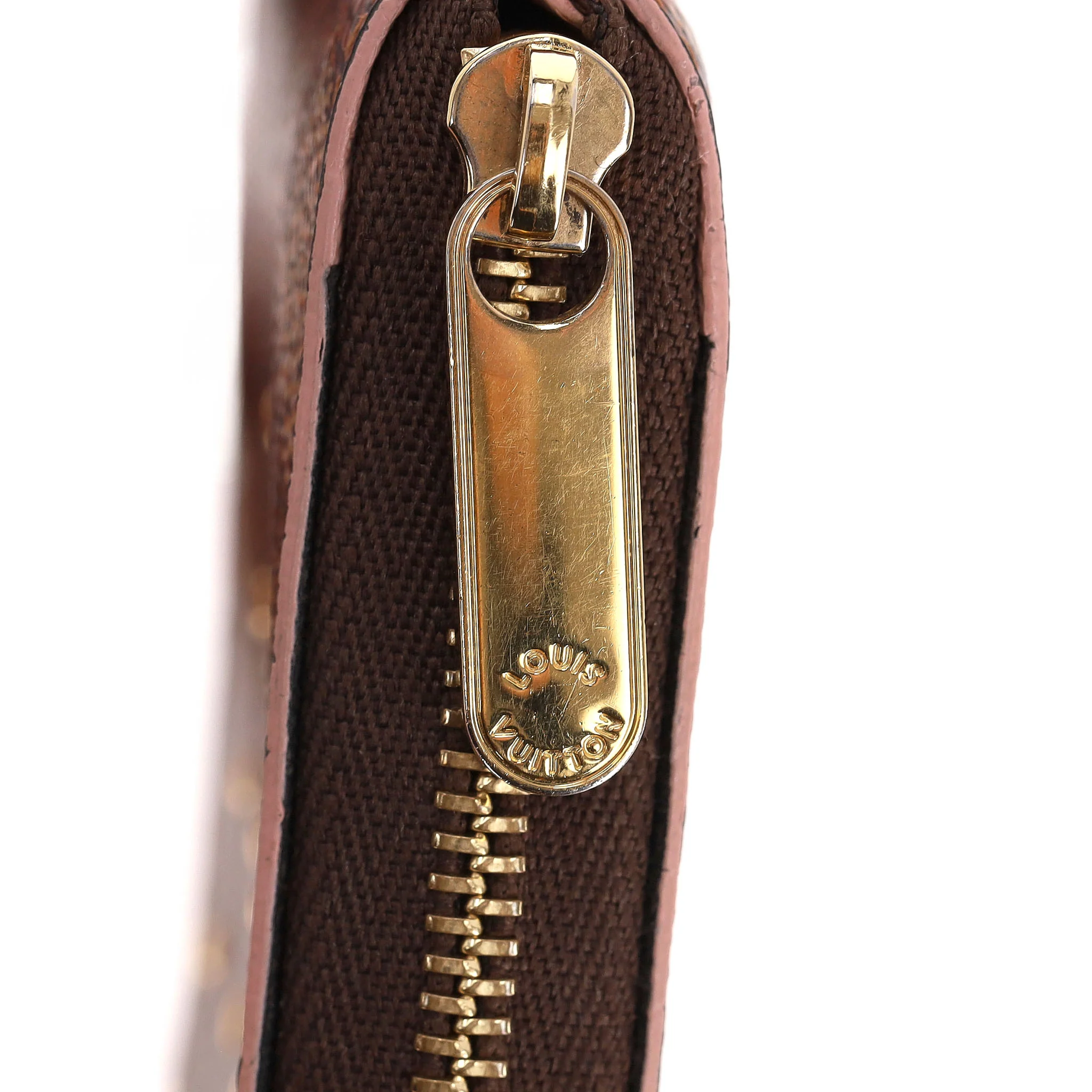 Louis Vuitton Ltd Edition Damier Ebene Studded Zippy Coin Purse - Image 8