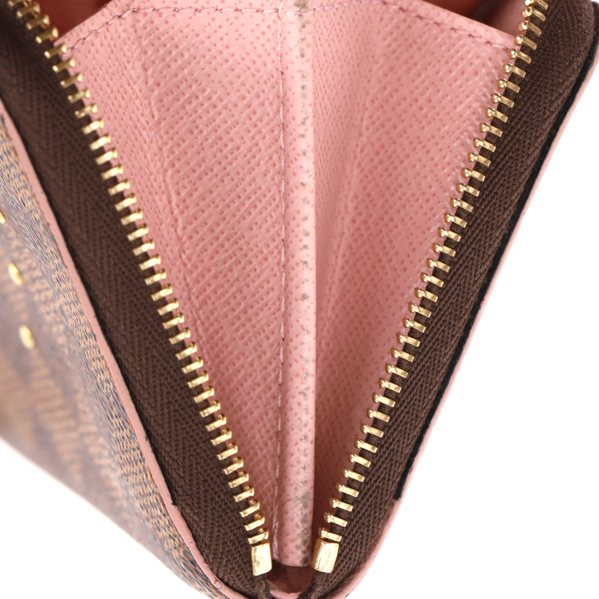 Louis Vuitton Ltd Edition Damier Ebene Studded Zippy Coin Purse - Image 9
