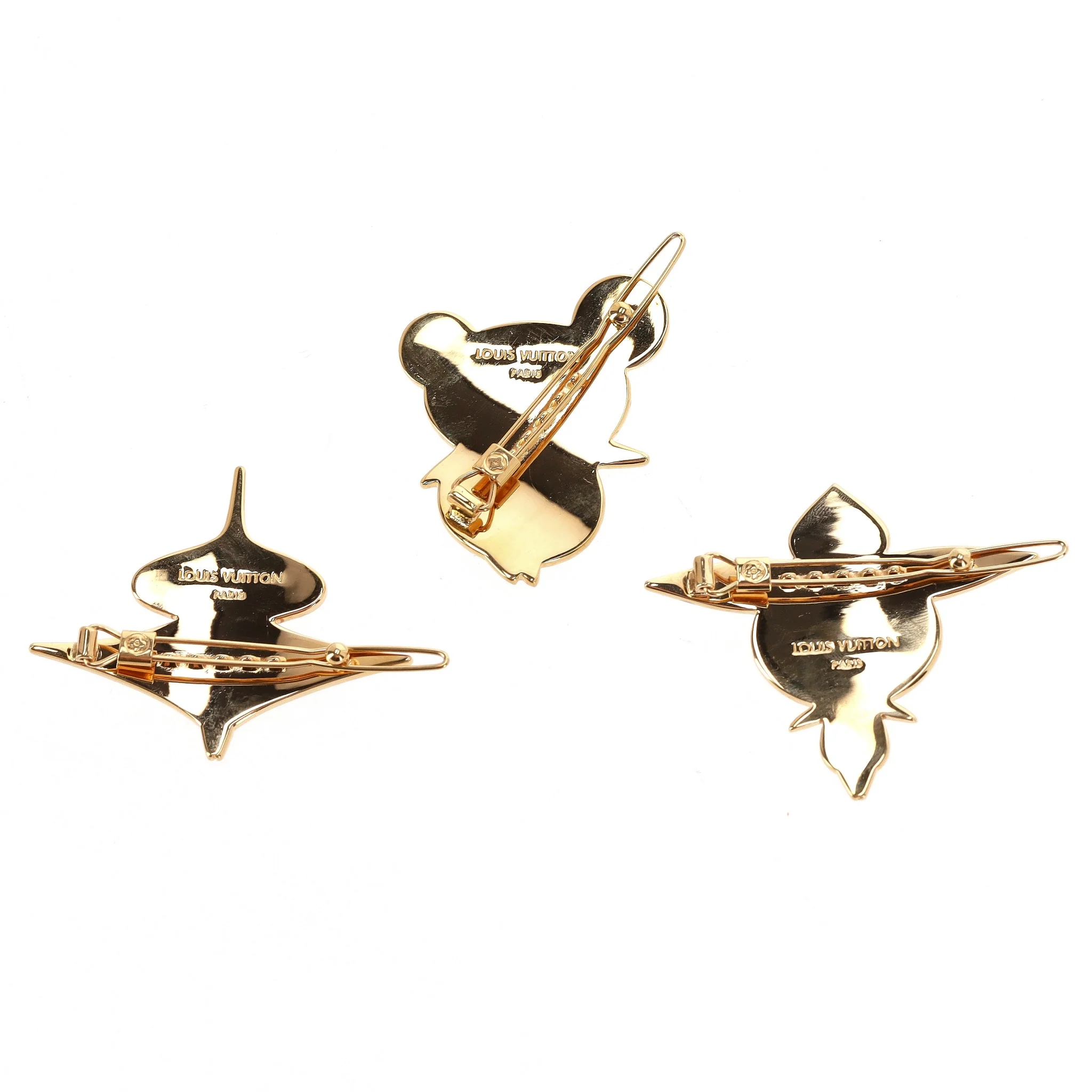 Louis Vuitton Ltd Edition Takashi Murakami Collection Hair Clips - Image 7
