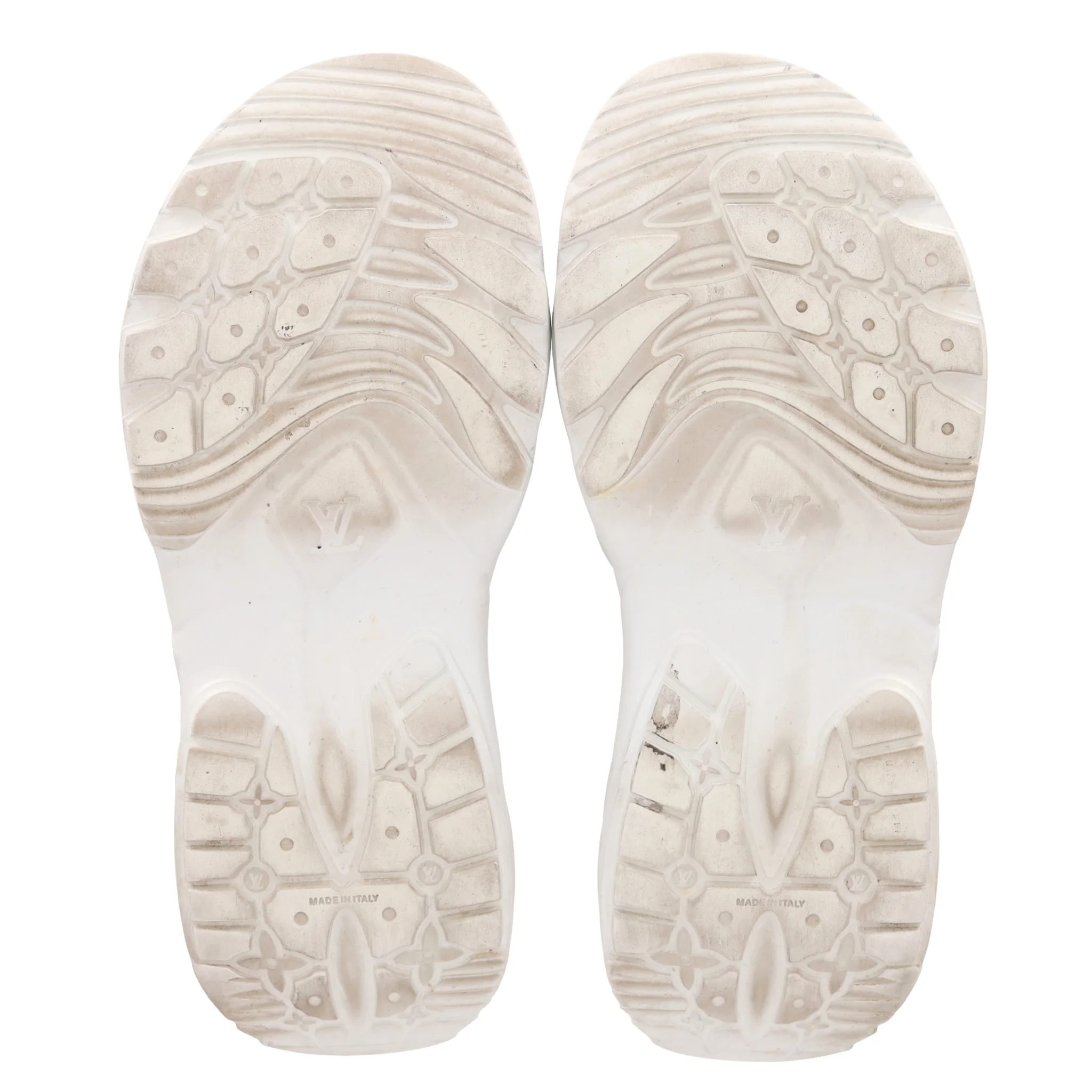 Louis Vuitton 'LV' Monogram Pool 55 Flat Comfort Rubber Mules. Size 40 - Image 5