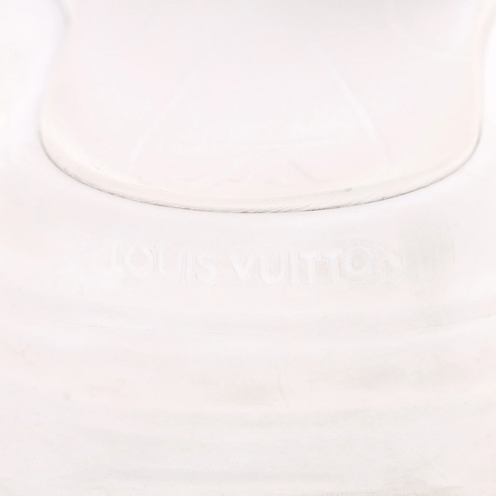 Louis Vuitton 'LV' Monogram Pool 55 Flat Comfort Rubber Mules. Size 40 - Image 6