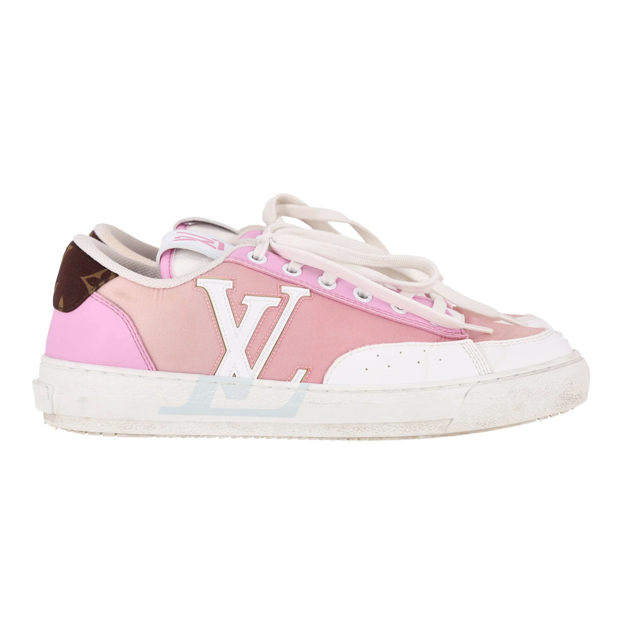 Louis Vuitton Monogram Charlie Sneakers. Size 36.5 - Image 3