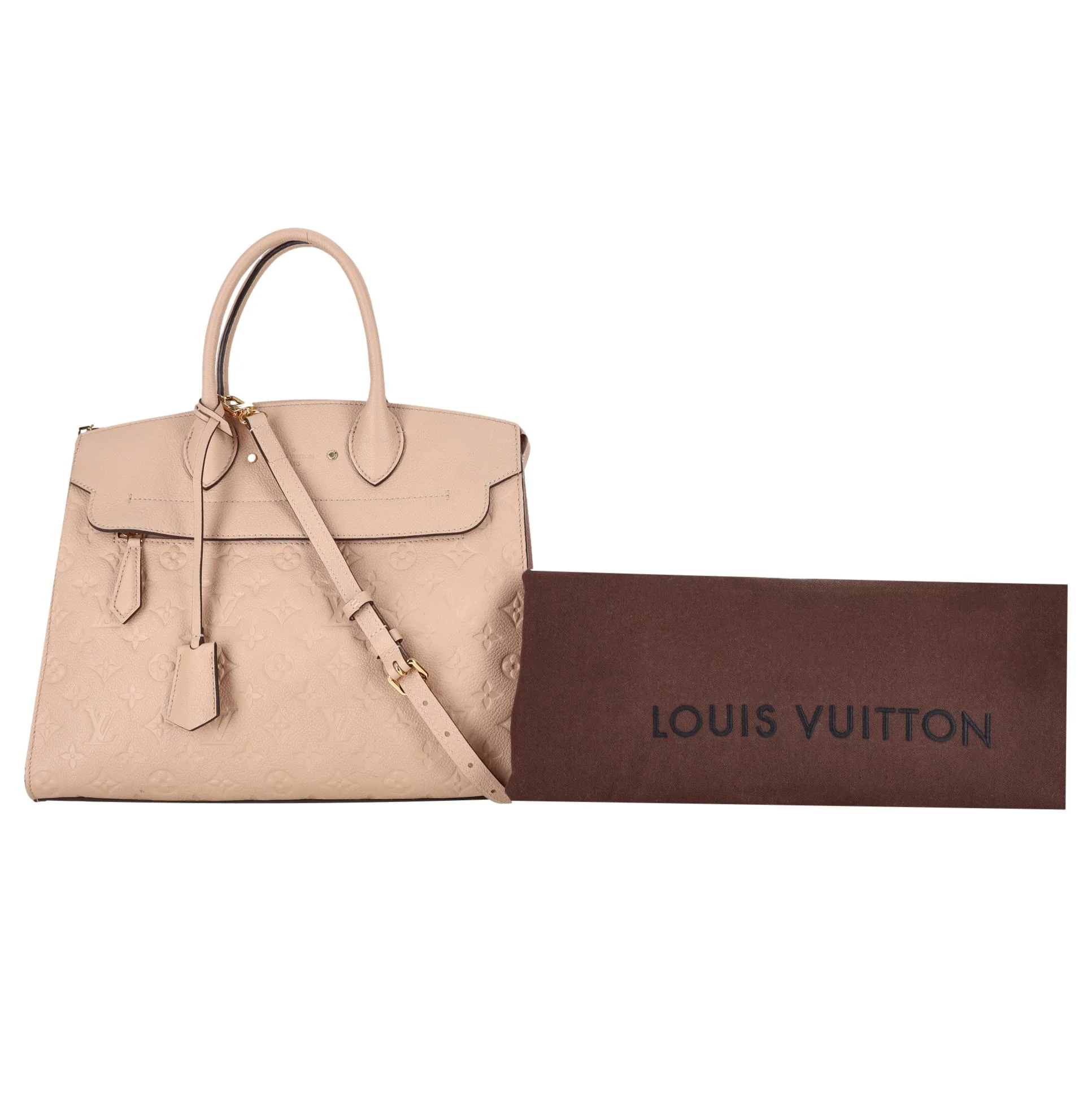 Louis Vuitton Pont Neuf Dune Monogram Empreinte Leather GM Bag - Image 2
