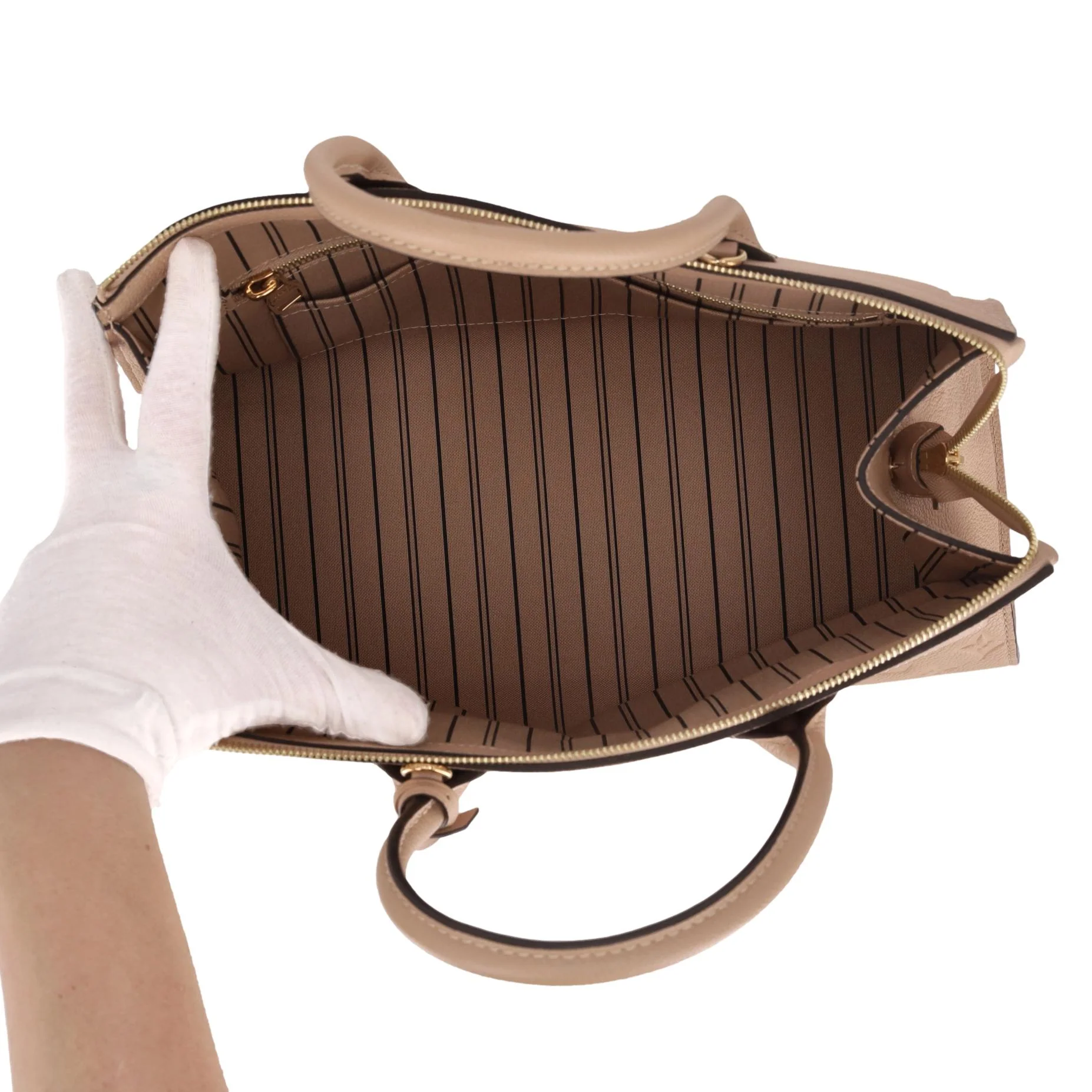 Louis Vuitton Pont Neuf Dune Monogram Empreinte Leather GM Bag - Image 7