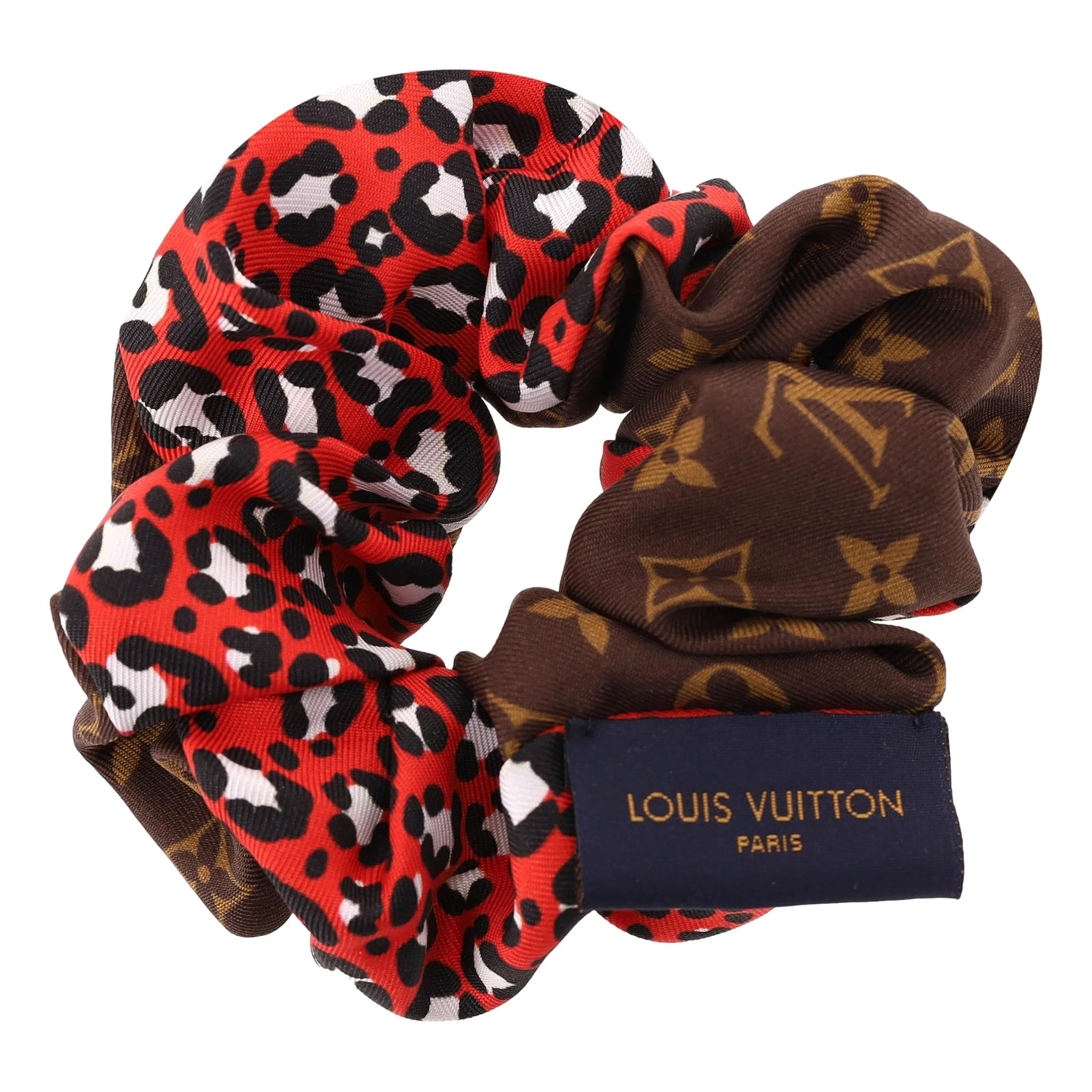 Louis Vuitton Silk Be Mindful Chouchou Monogram Scrunchie - Image 2