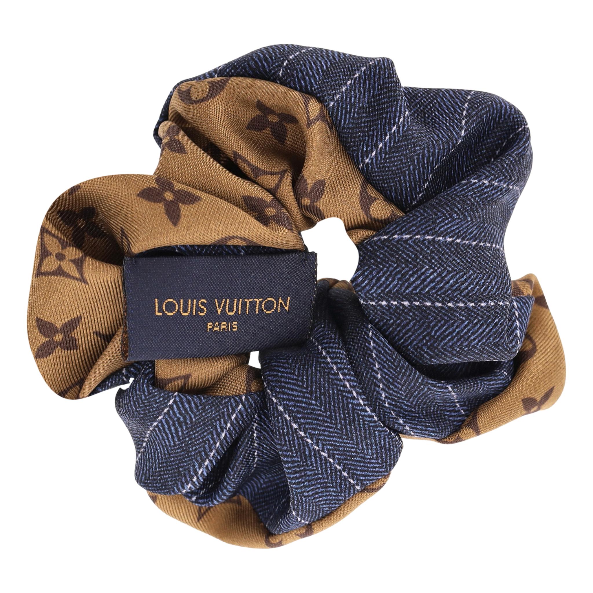 Louis Vuitton Silk Be Mindful Chouchou Monogram Scrunchie - Image 2