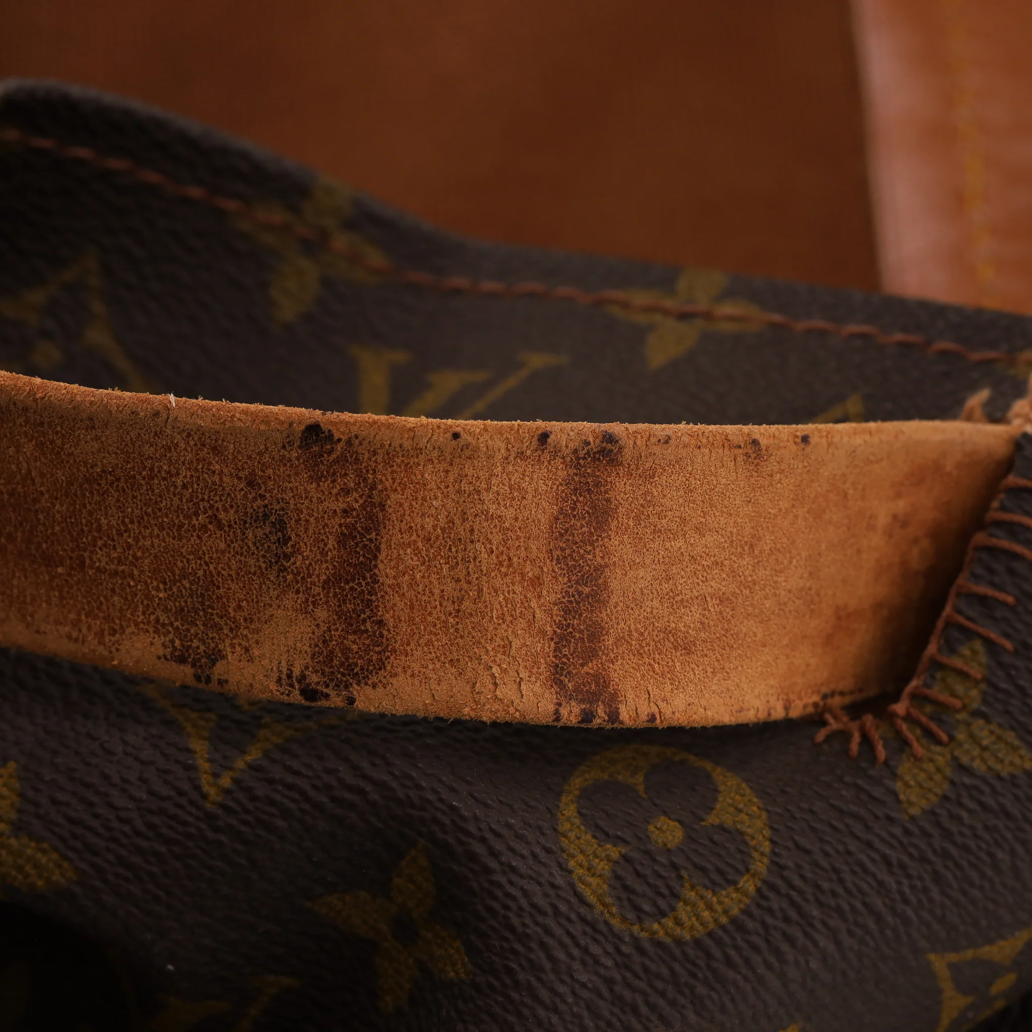 Louis Vuitton Vintage Monogram Canvas Steamer Travel Bag - Image 14