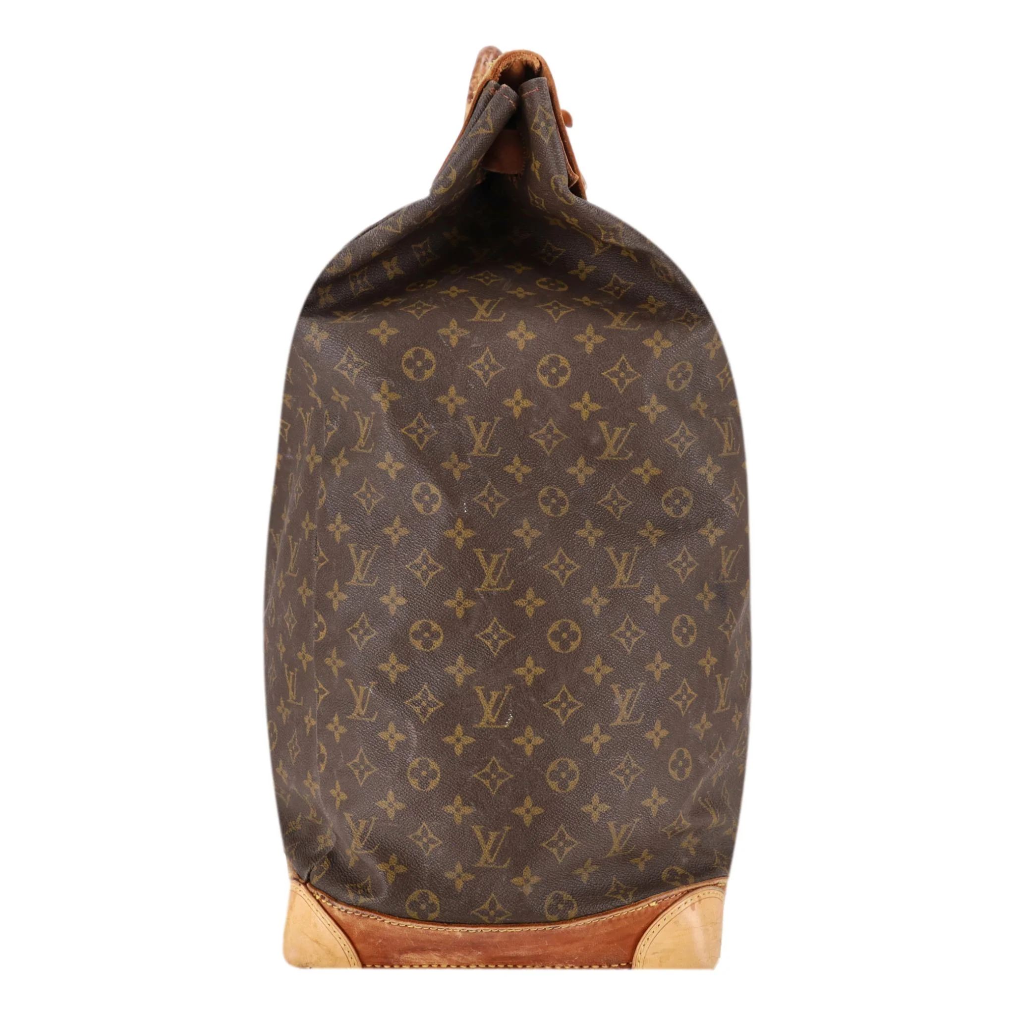 Louis Vuitton Vintage Monogram Canvas Steamer Travel Bag - Image 3