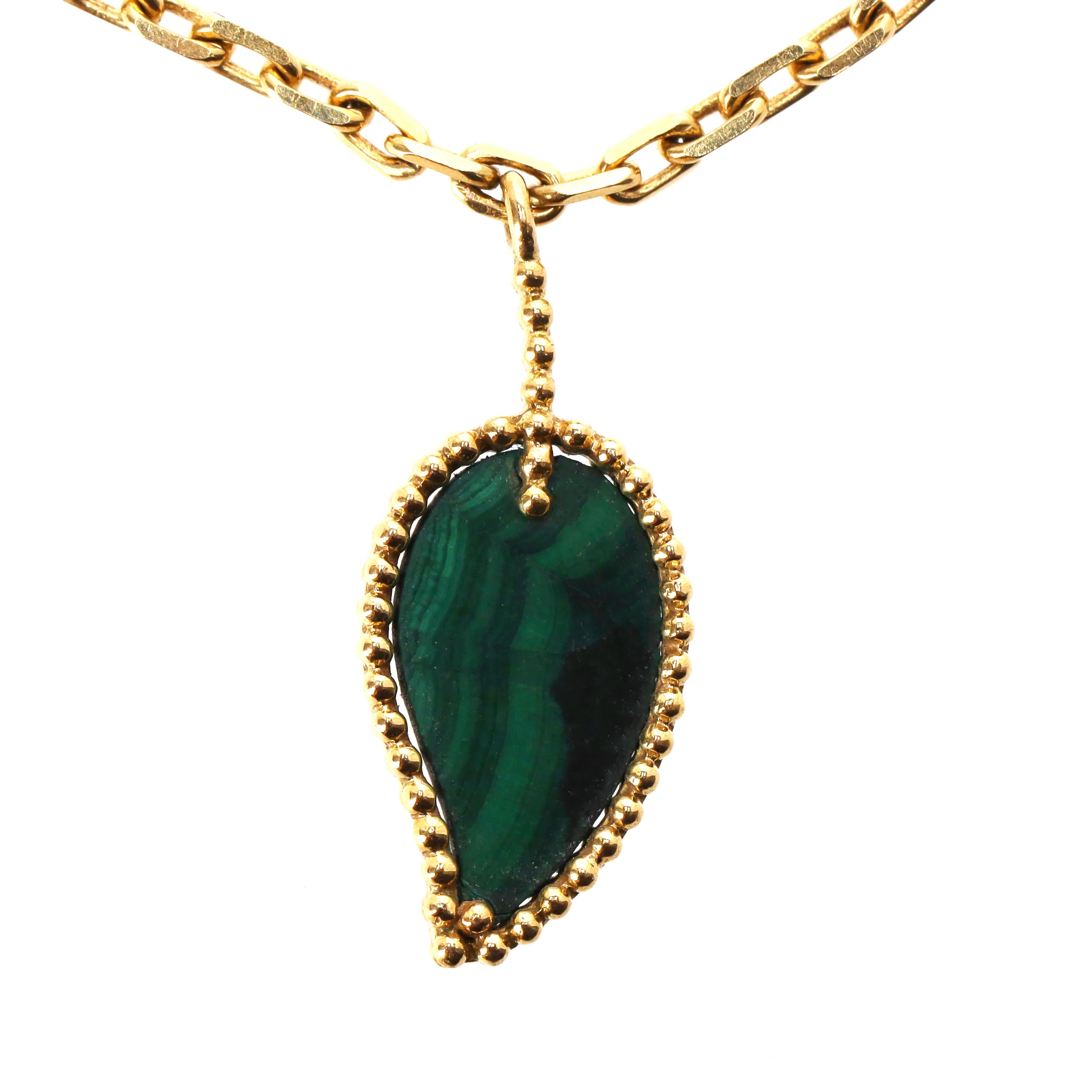 Custom Made - 12 Motif Long Necklace in 18K Yellow Gold - Image 4