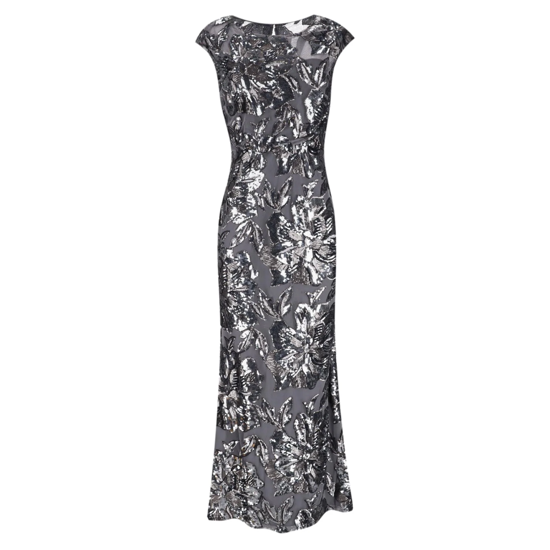 Luisa Spagnoli 'Fashion Show' Sequin-Embellished Evening Dress/Gown. Size M