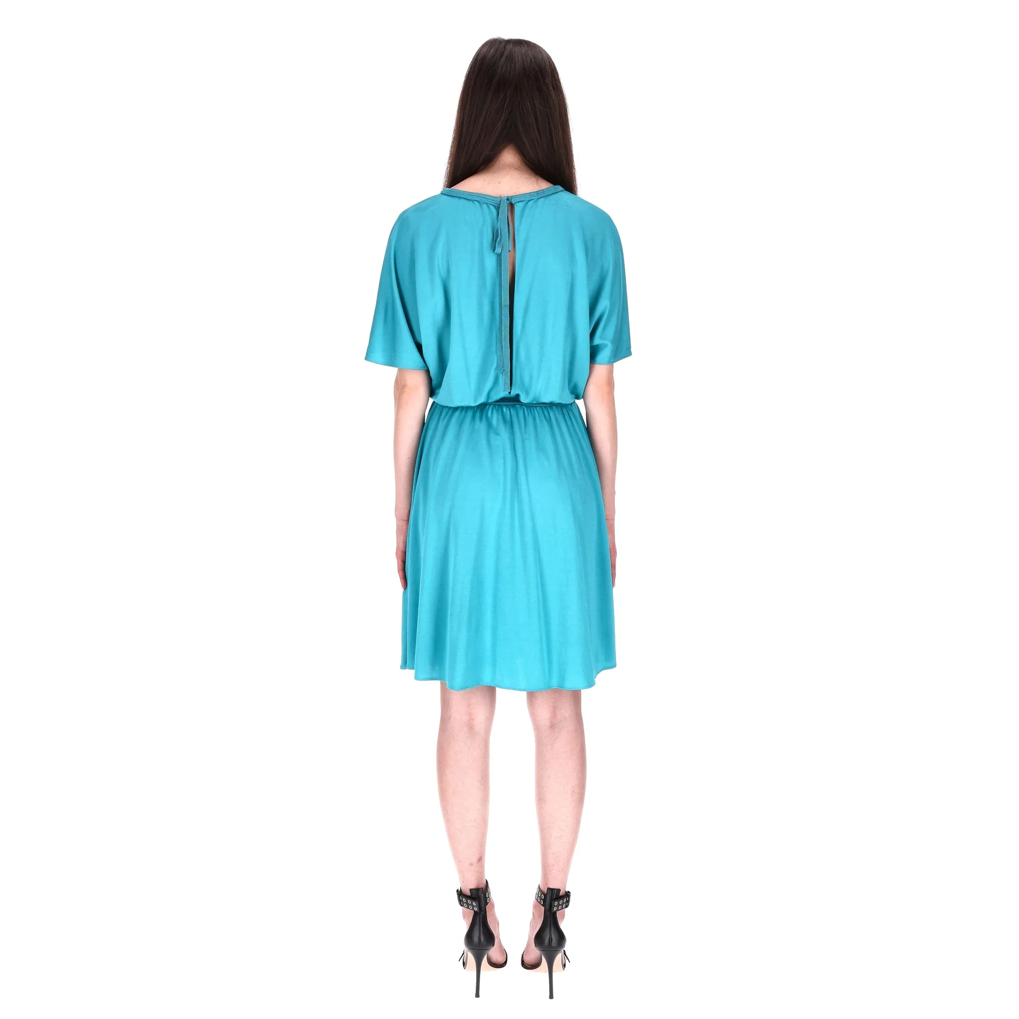 M Missoni Gathered Jersey Dress. Size L - Image 4