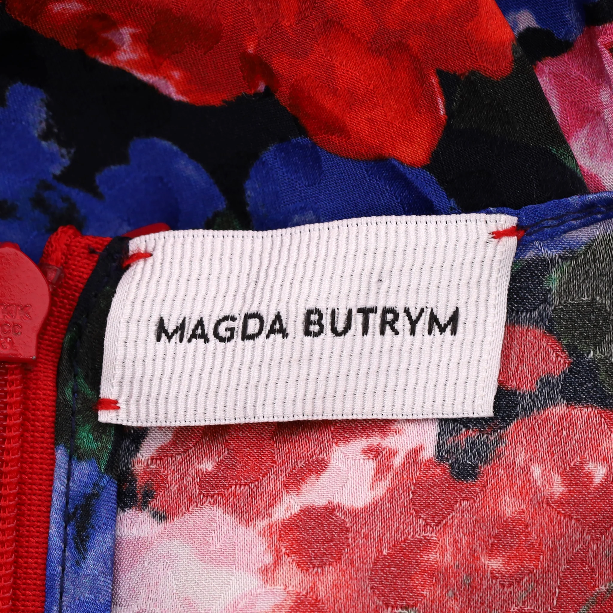 Magda Butrym Floral Silk Dress. Size 34FR - Image 6