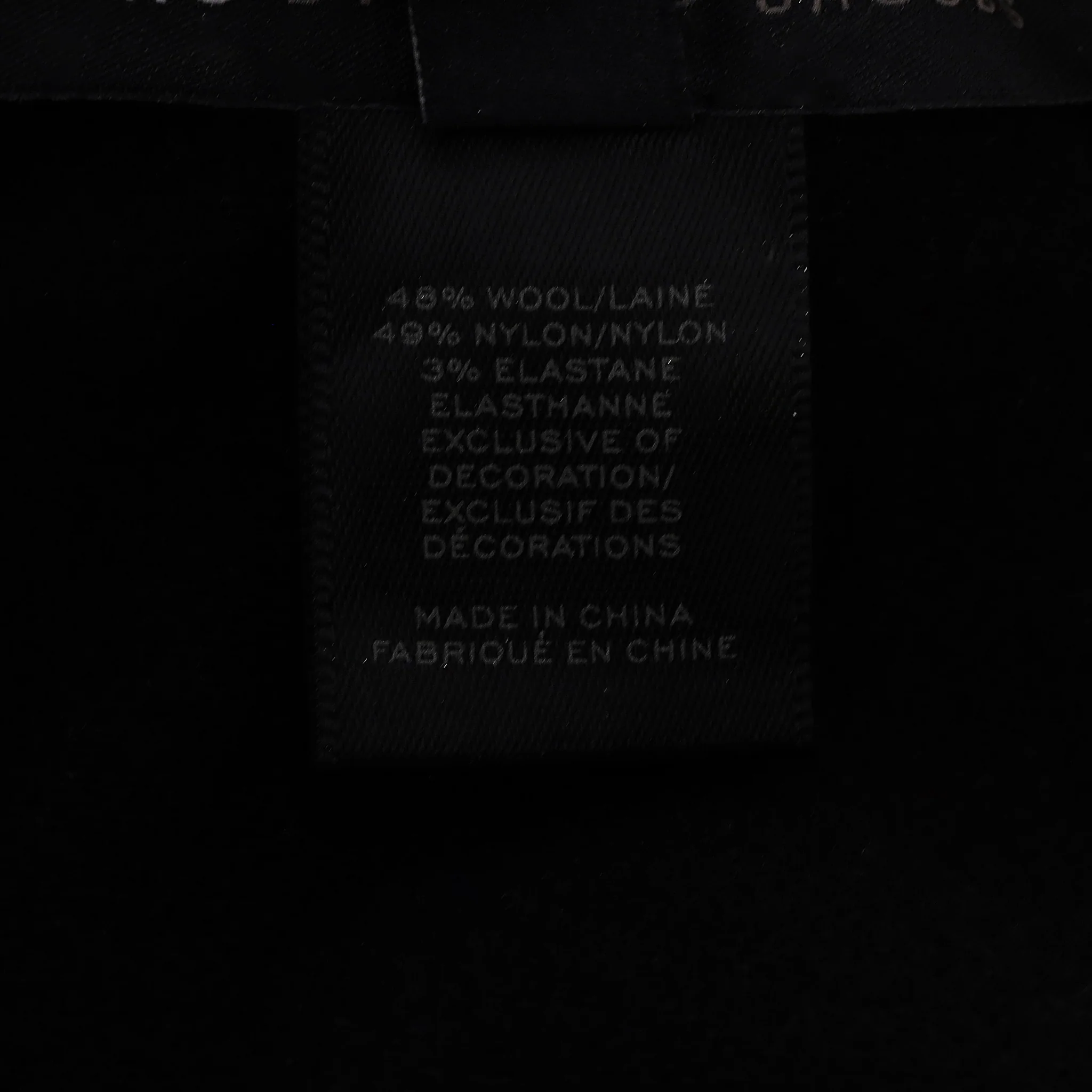Marc By Marc Jacobs Wool Blend Dress With Leather Jewel-Embellished Collar. Size S - Image 9