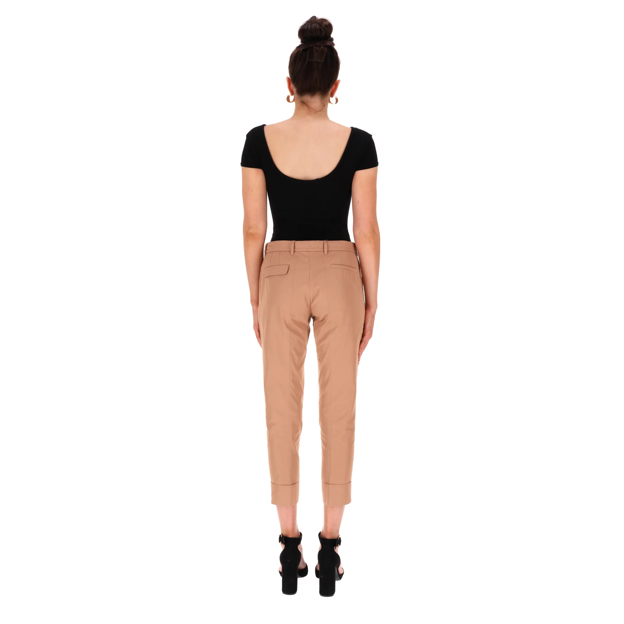 Marni Cropped Slim Trousers. Size 38IT - Image 4