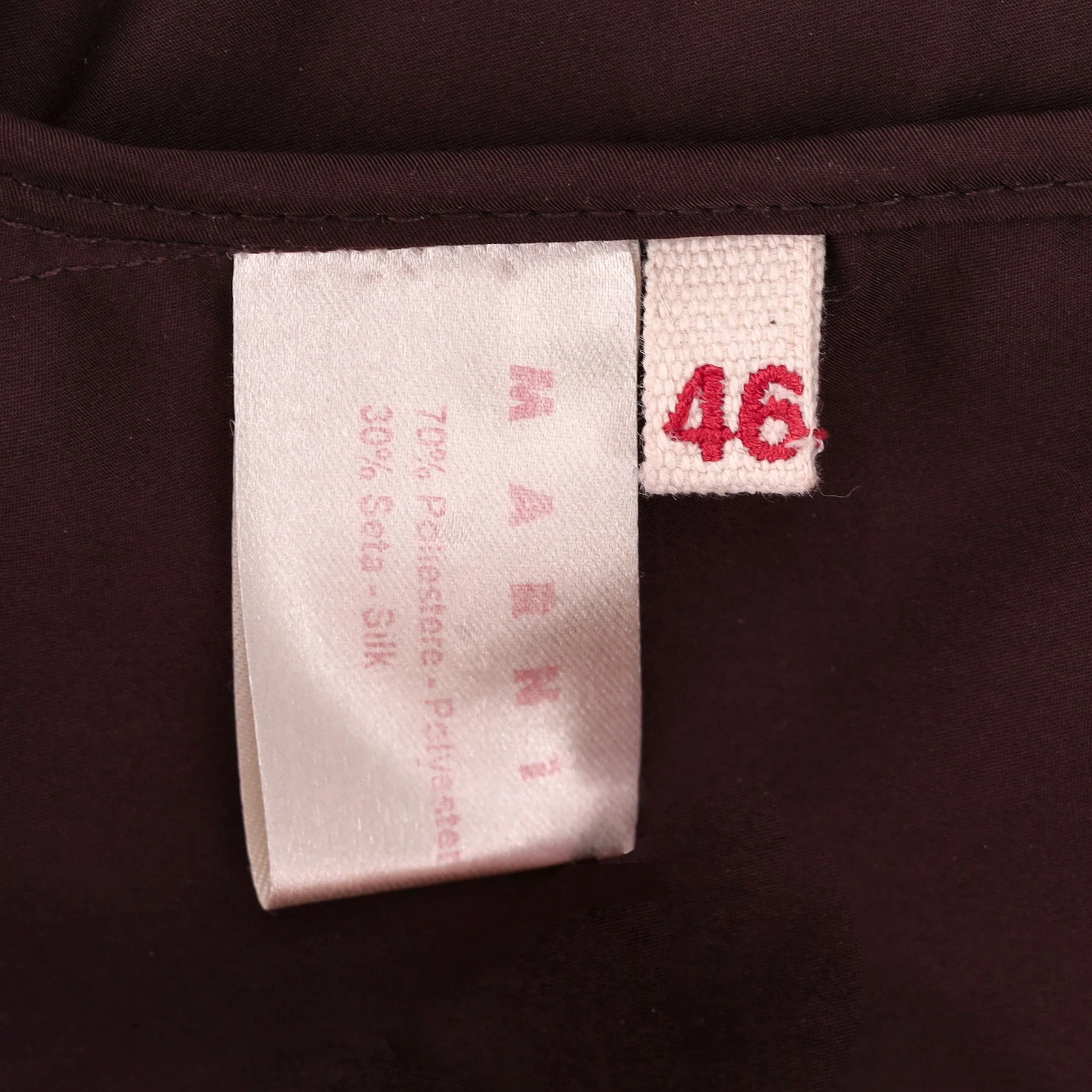 Marni Silk Blend Top. Size 46IT - Image 6