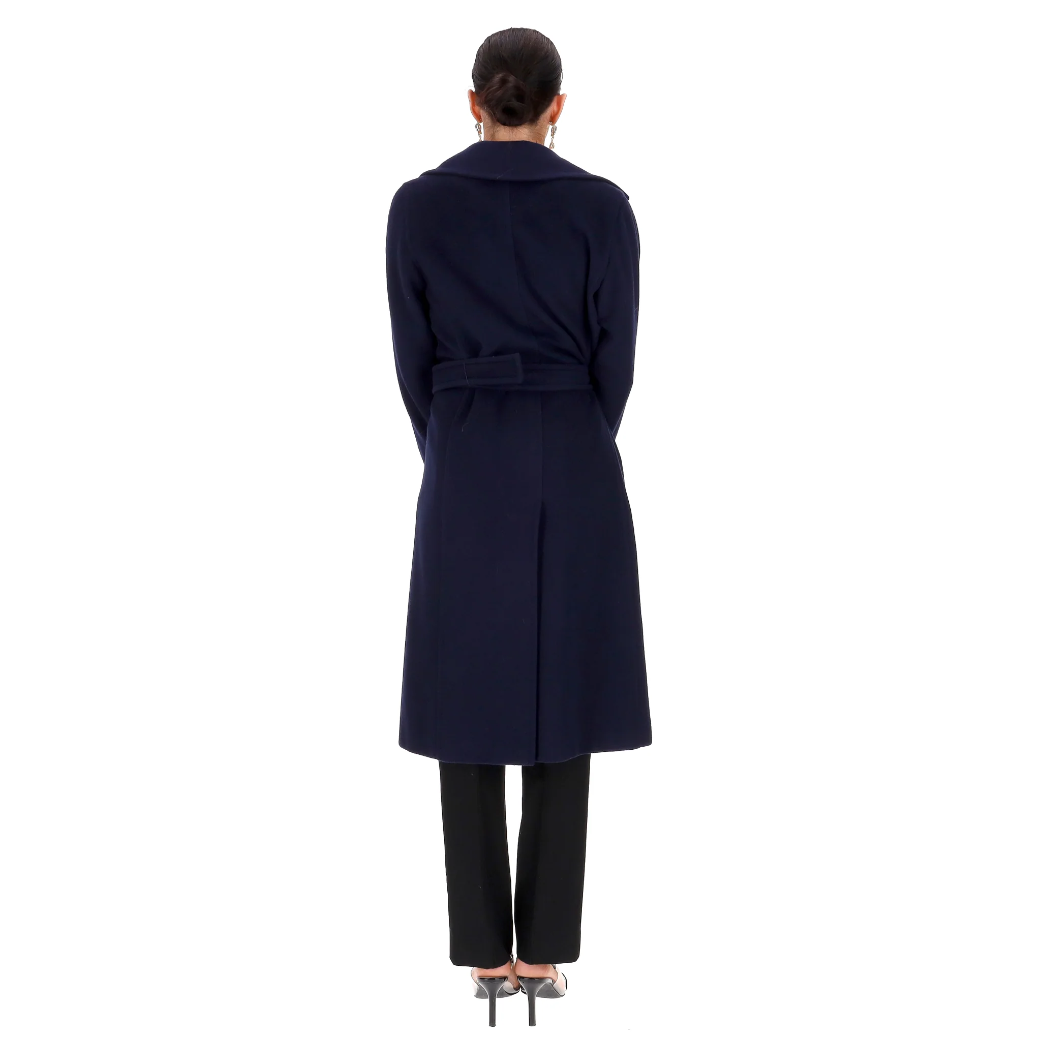 Max Mara Virgin Wool Coat. Size S - Image 4