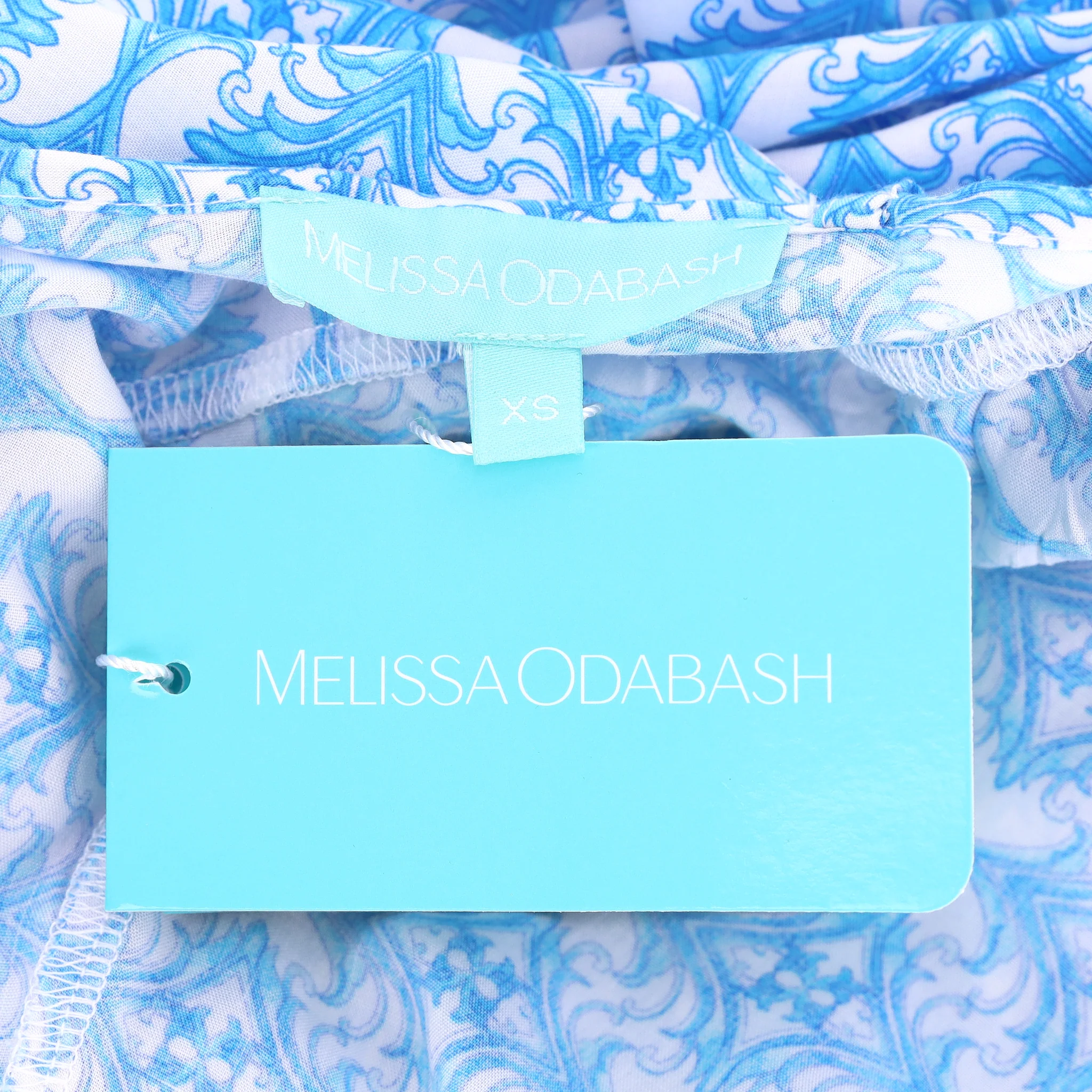 Mellisa Odabash Printed Kaftan Dress. Size XS - Image 6