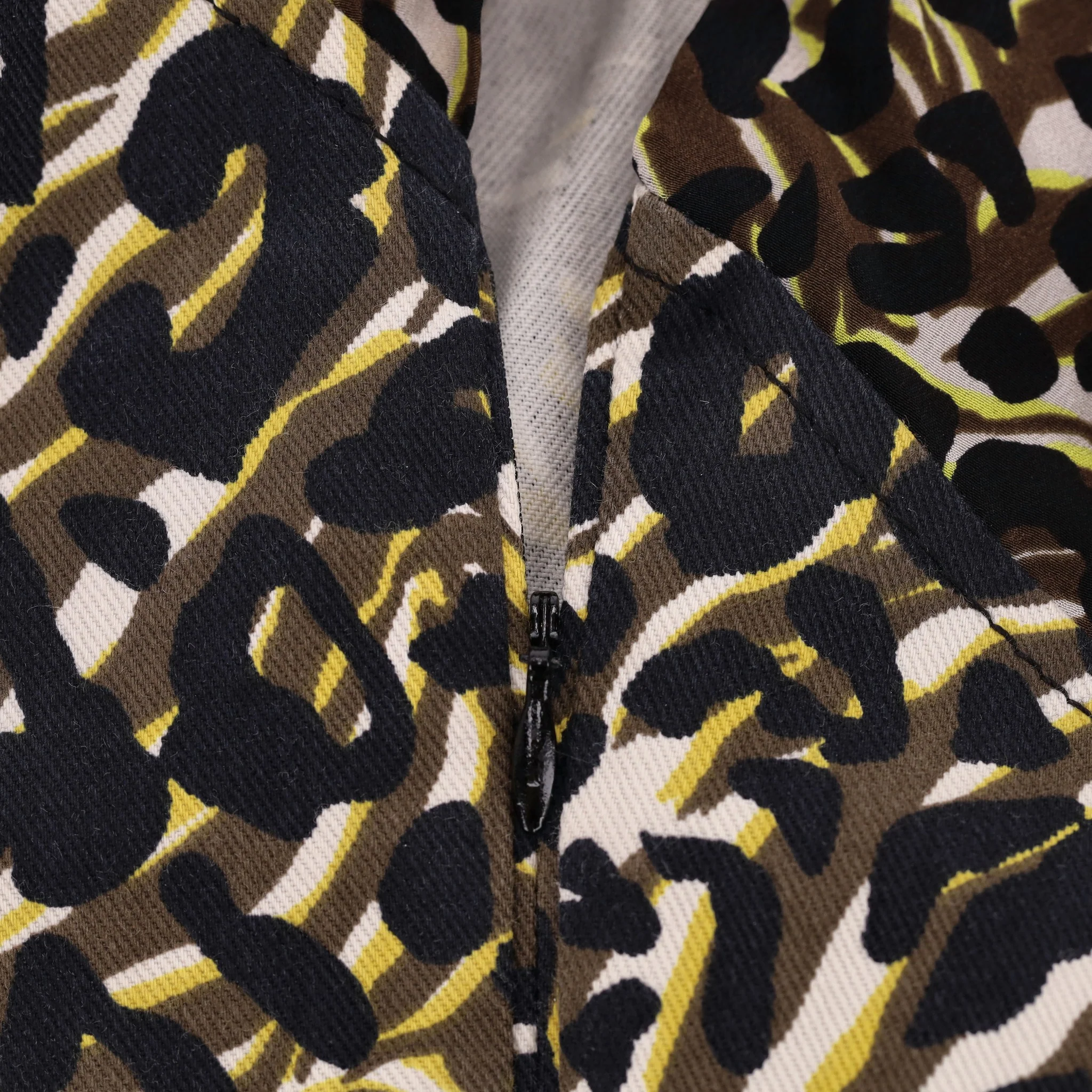 Missoni Animal Print Silk & Cotton Dress. Size 40IT - Image 5