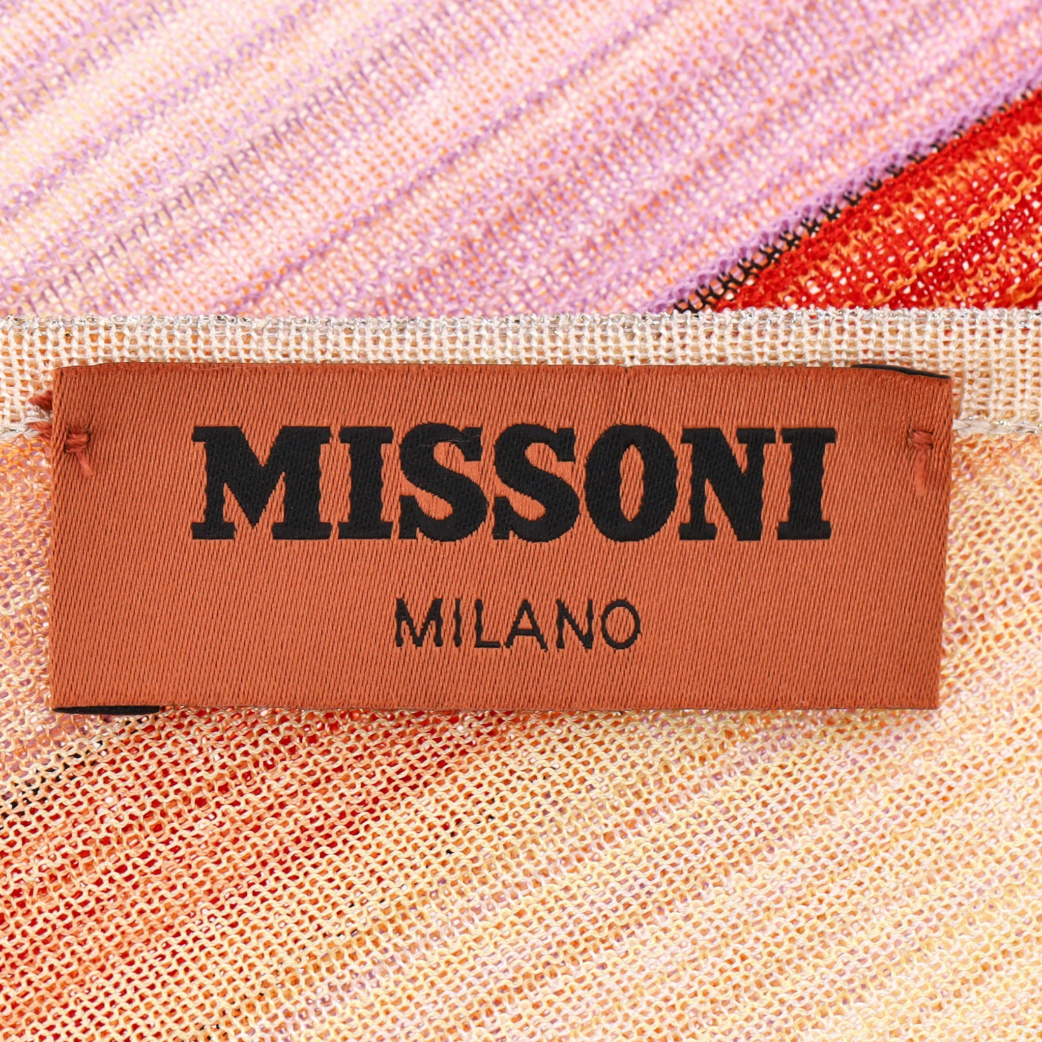 Missoni Crochet-Knit Striped Beach Dress/Cover Up. Size S - Image 7