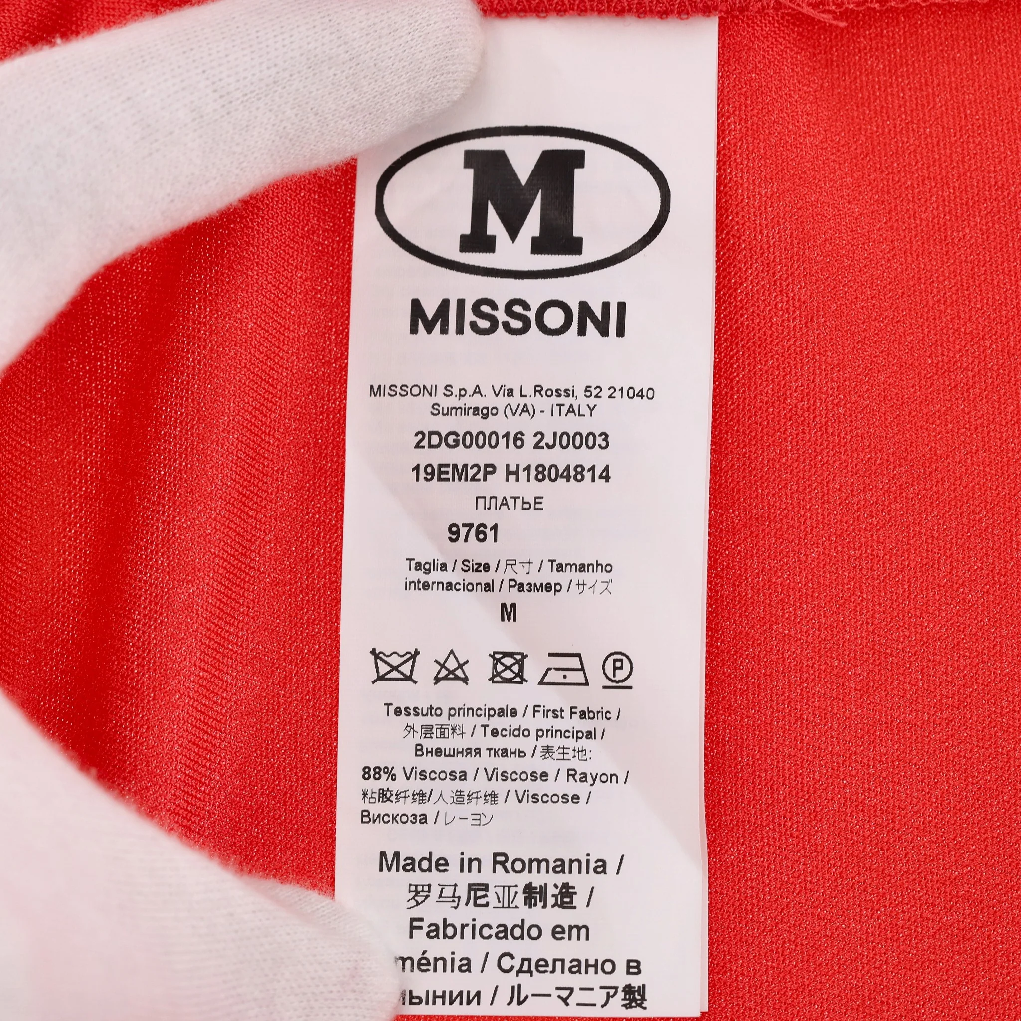Missoni Flared Dress. Size M - Image 6