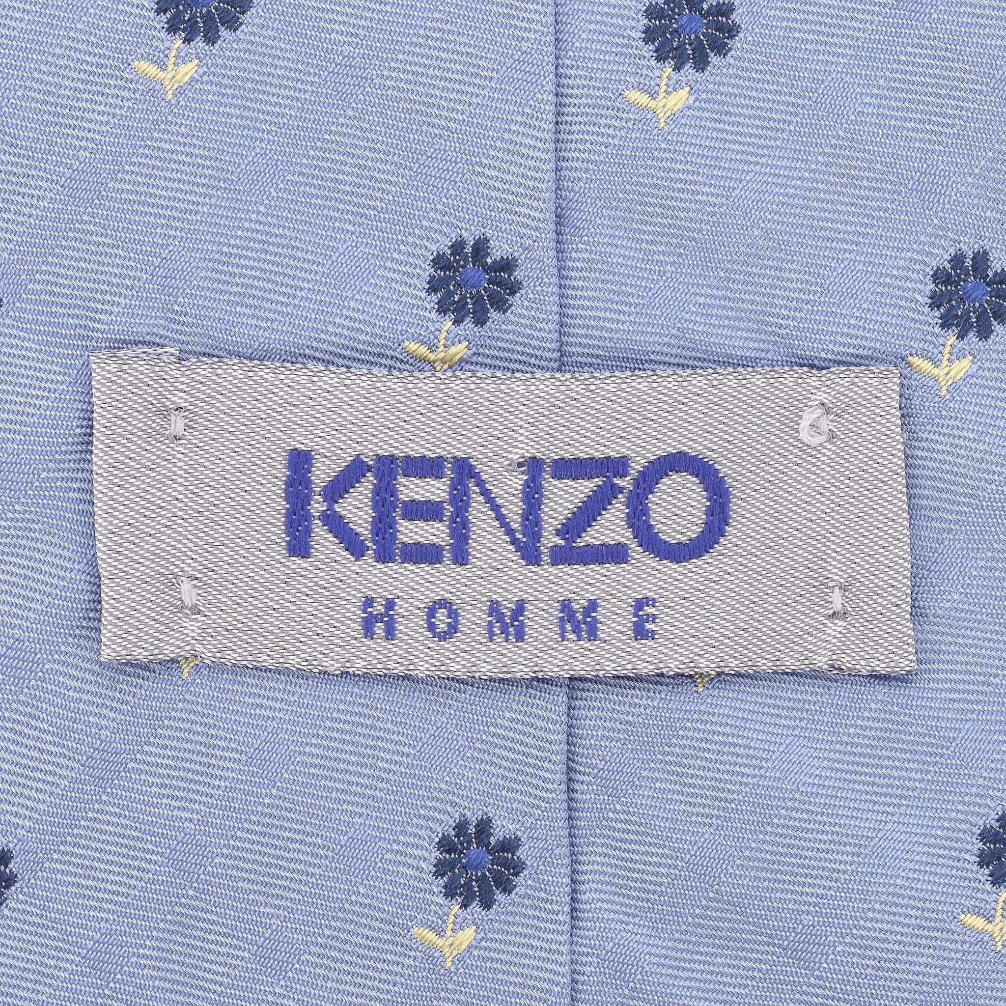 Kenzo Printed Silk Tie - Image 5