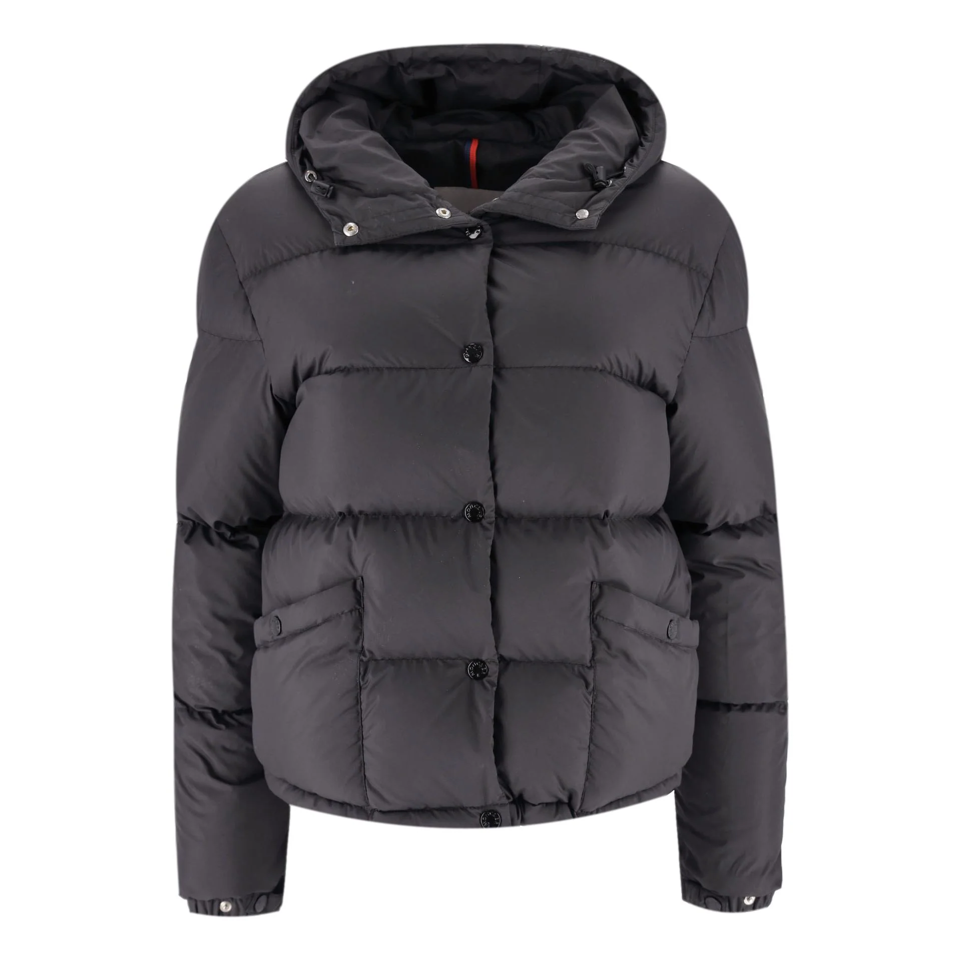 Moncler Ebre Hooded Down Puffer Jacket. Size 2