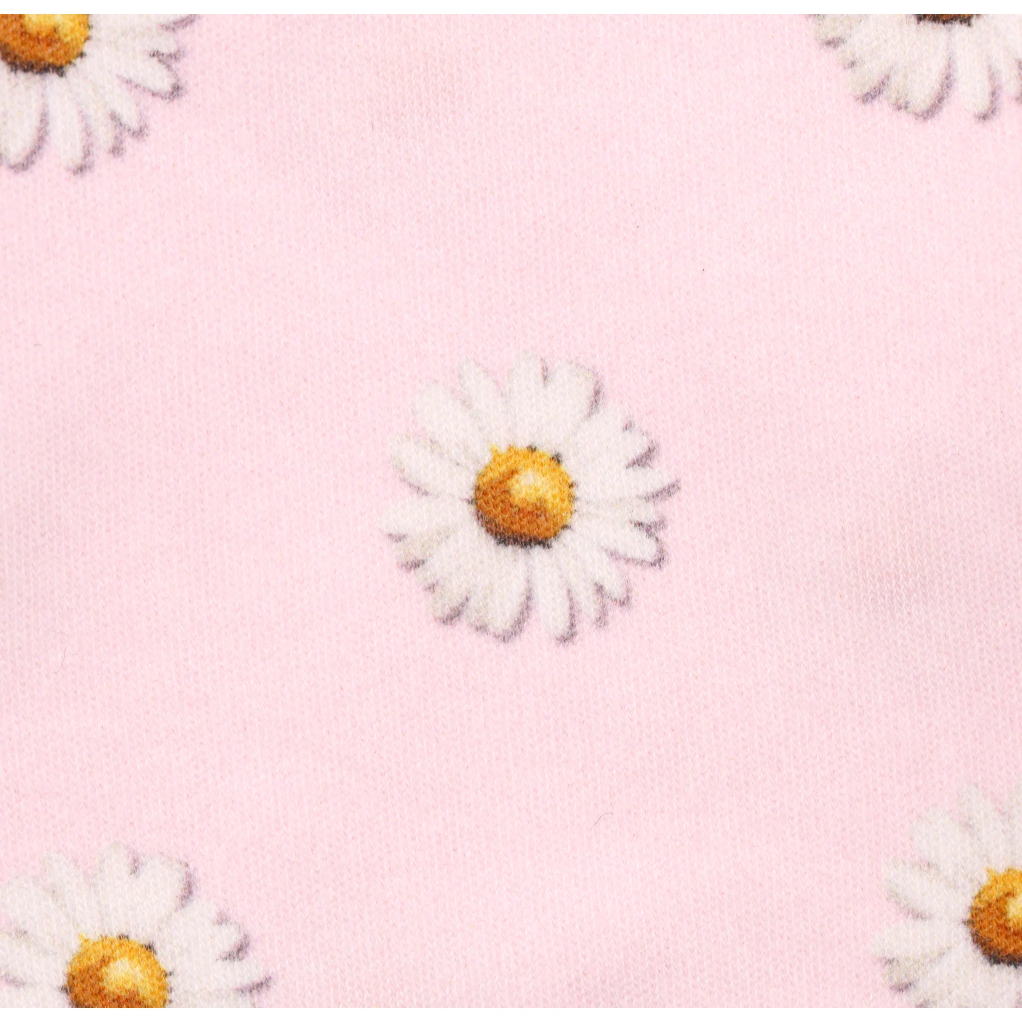 Monnalisa Baby Girl Cotton Daisy Print Leggings. Size 6M - Image 5