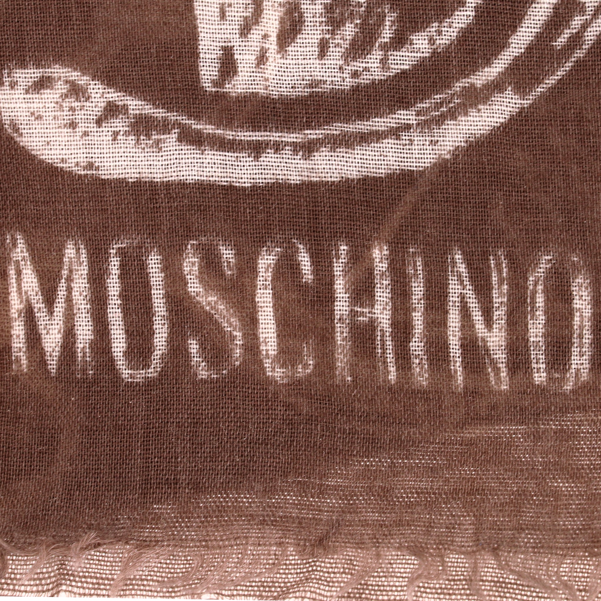 Moschino Multi-Print Wool Scarf - Image 5