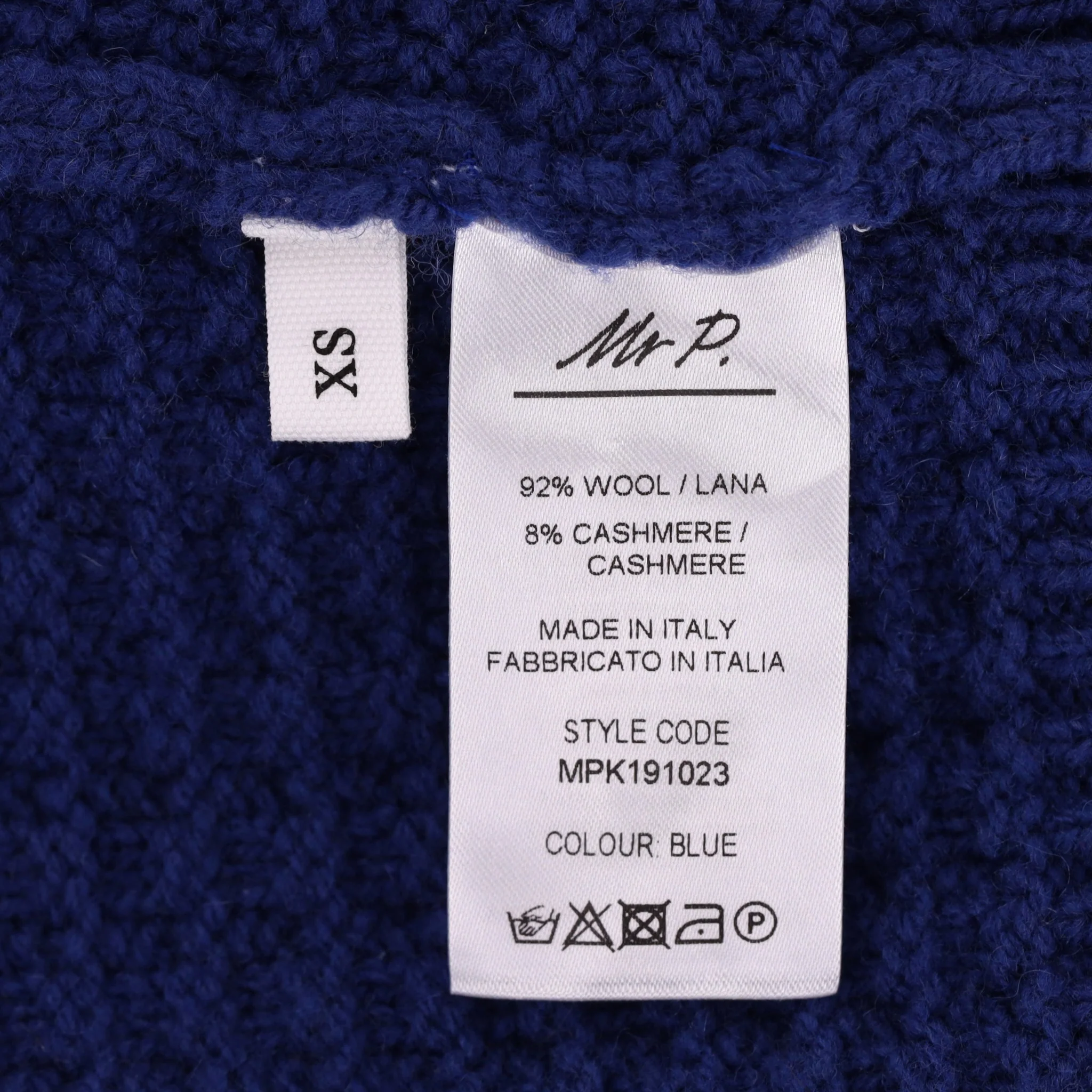 Mr P. Cashmere & Wool Cardigan/Jacket. Size XS - Image 7