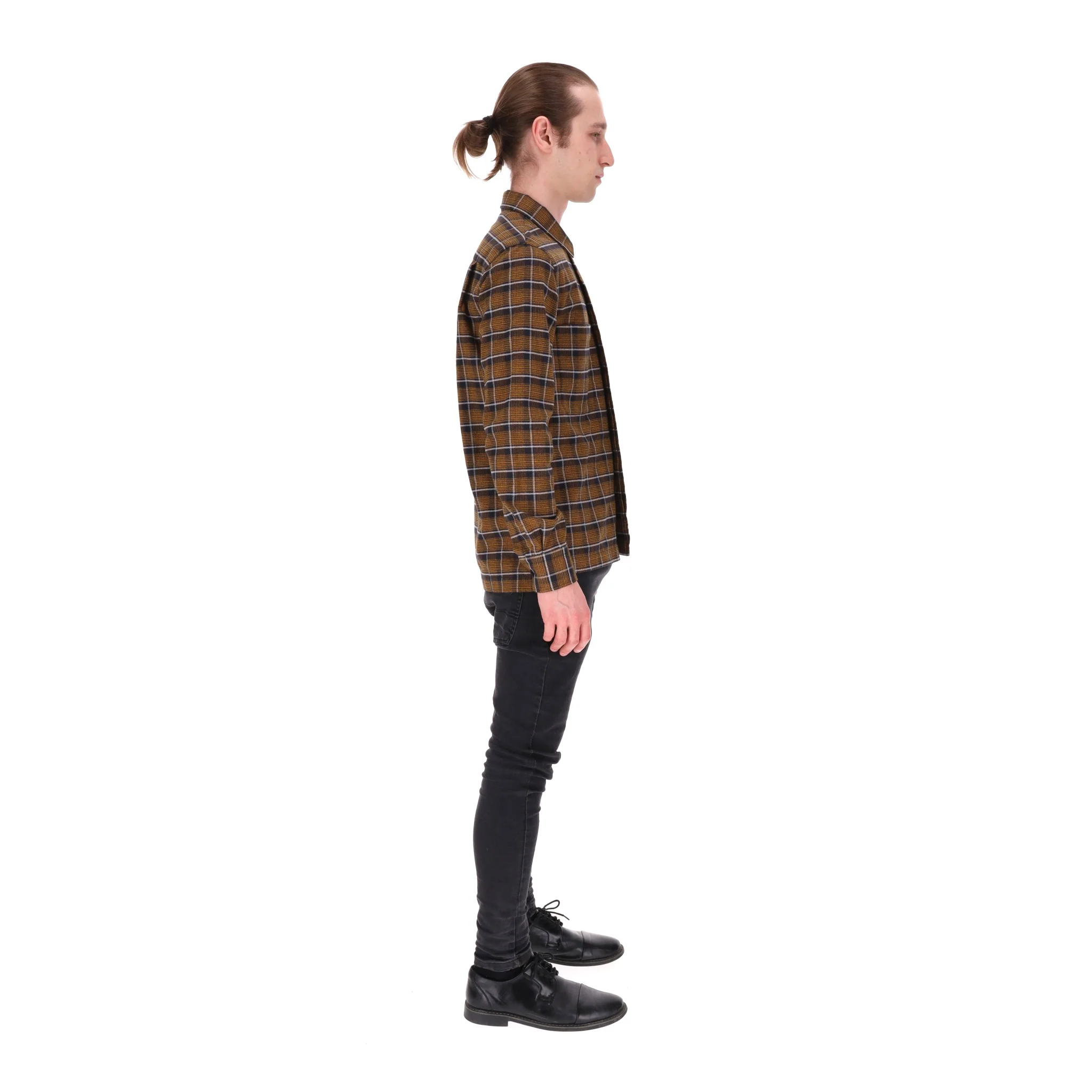 Mr P. Checked Flannel Cotton Shirt. Size XS - Image 3