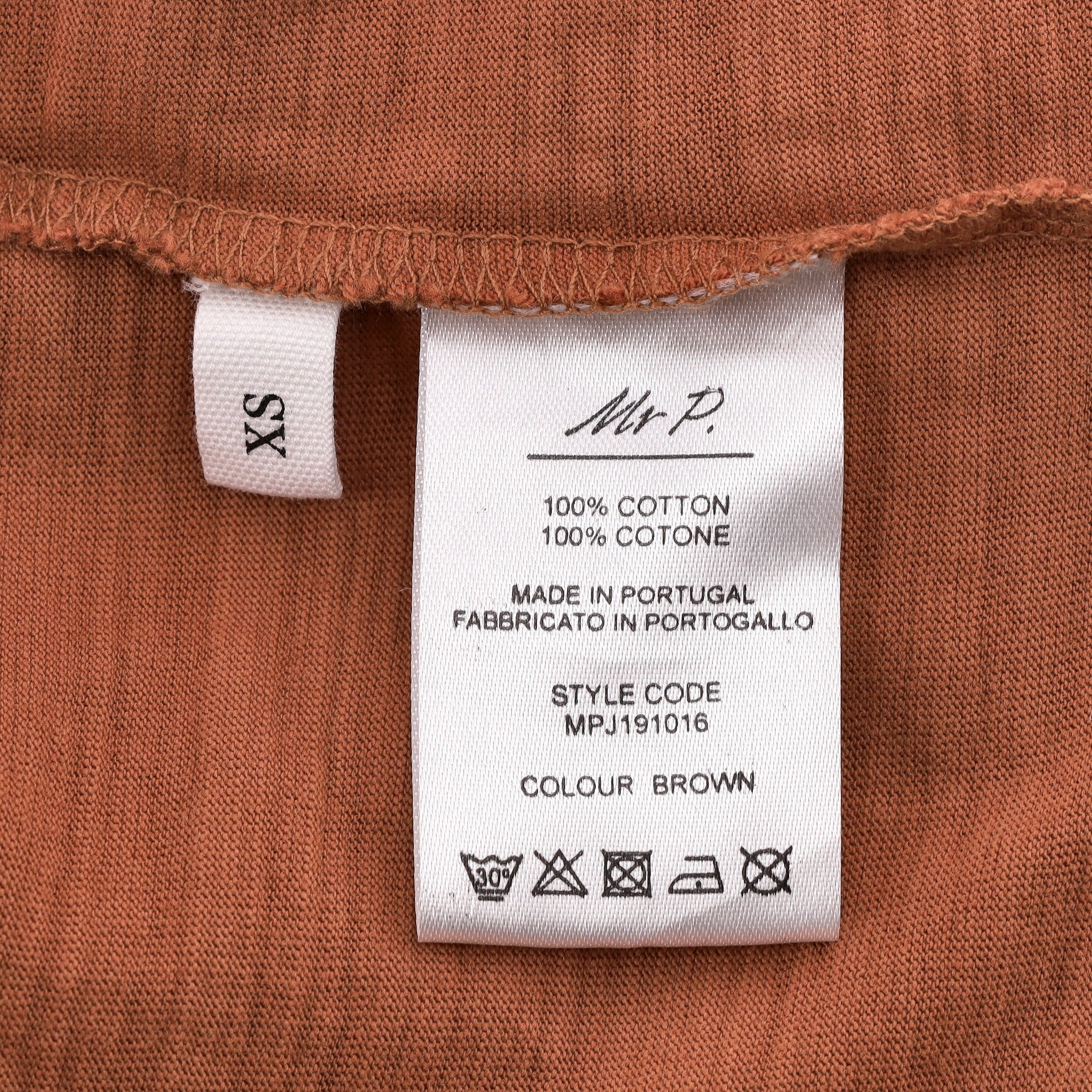 Mr P. Cotton T-Shirt. Size XS - Image 7