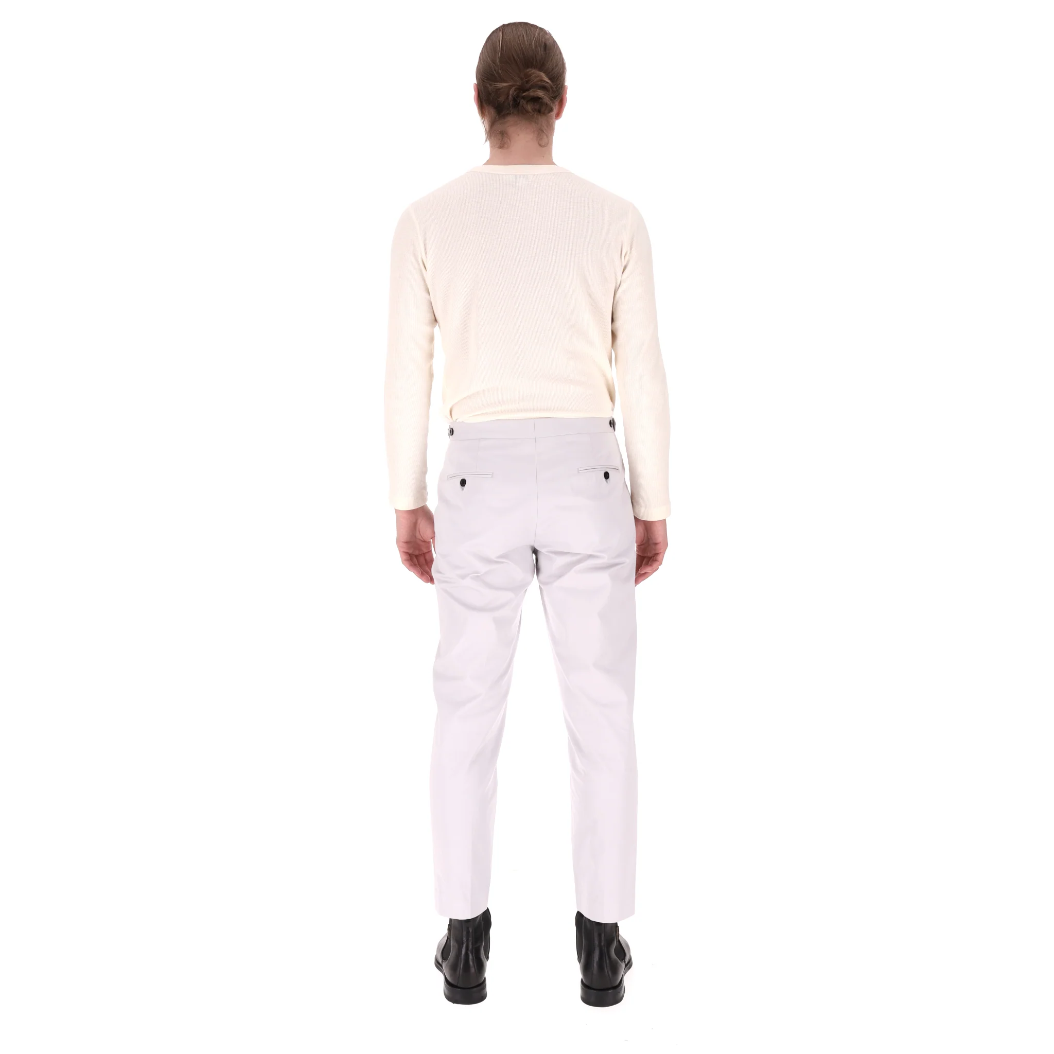 Mr P. Slim Fit Cotton Chino Trousers. Size 30 - Image 4