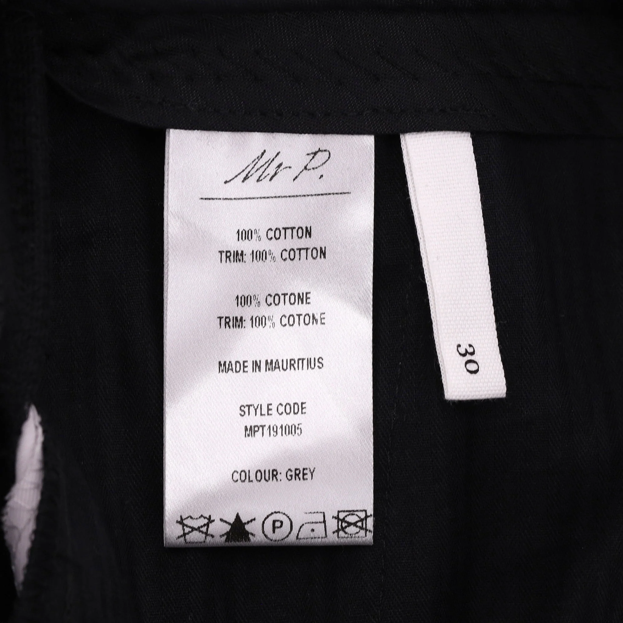 Mr P. Slim Fit Cotton Chino Trousers. Size 30 - Image 7