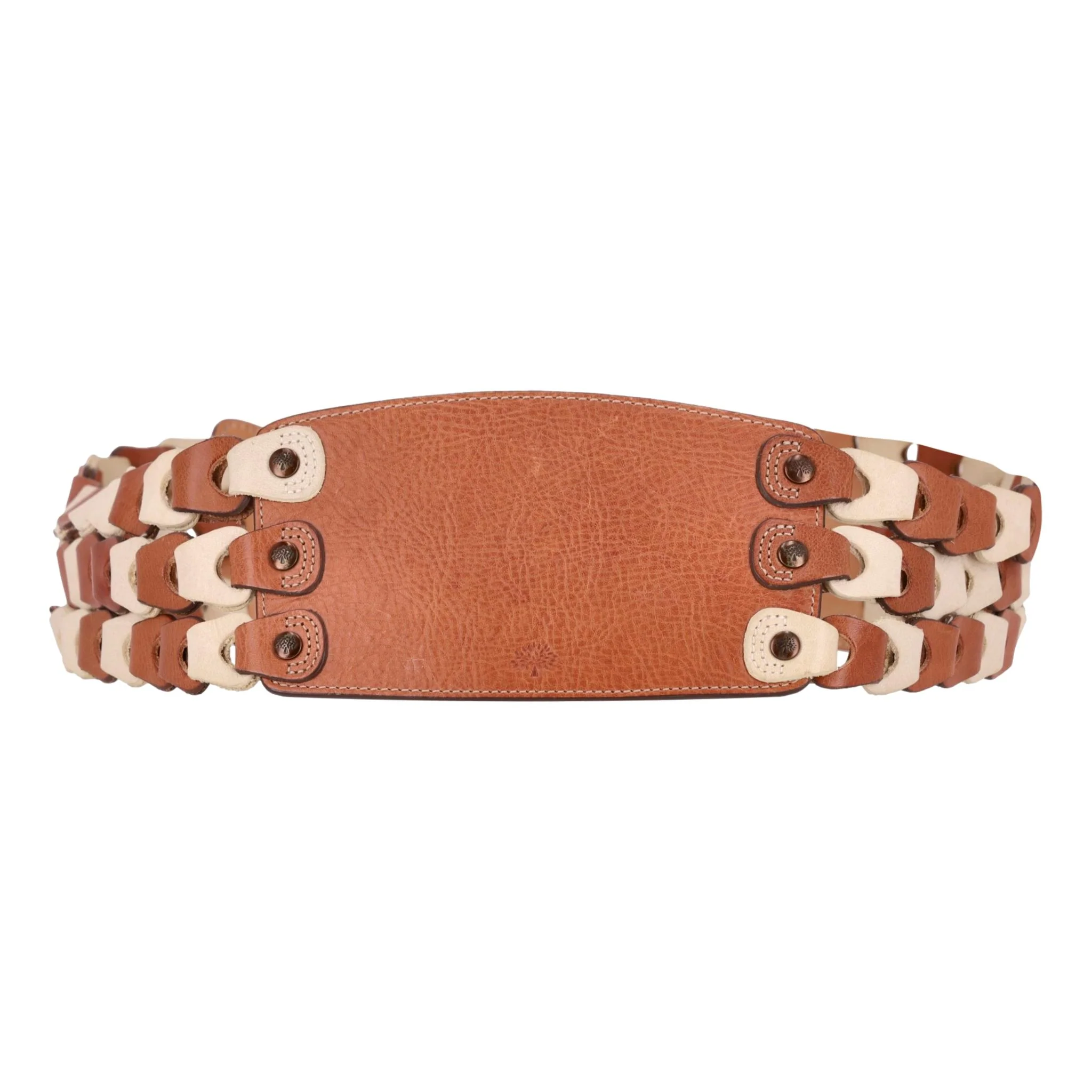 Mulberry Cinch Braided Waist Leather Belt - Image 2