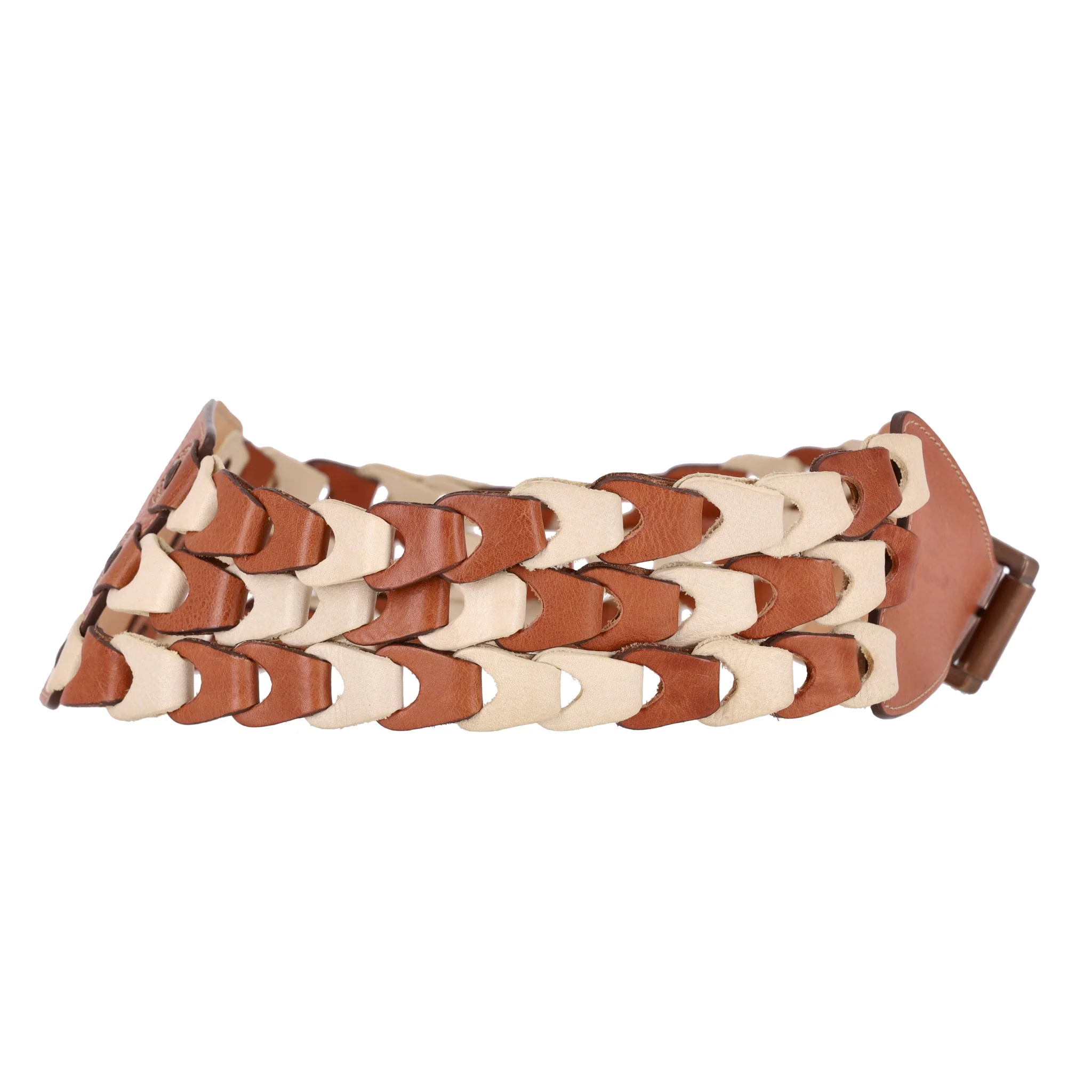 Mulberry Cinch Braided Waist Leather Belt - Image 3