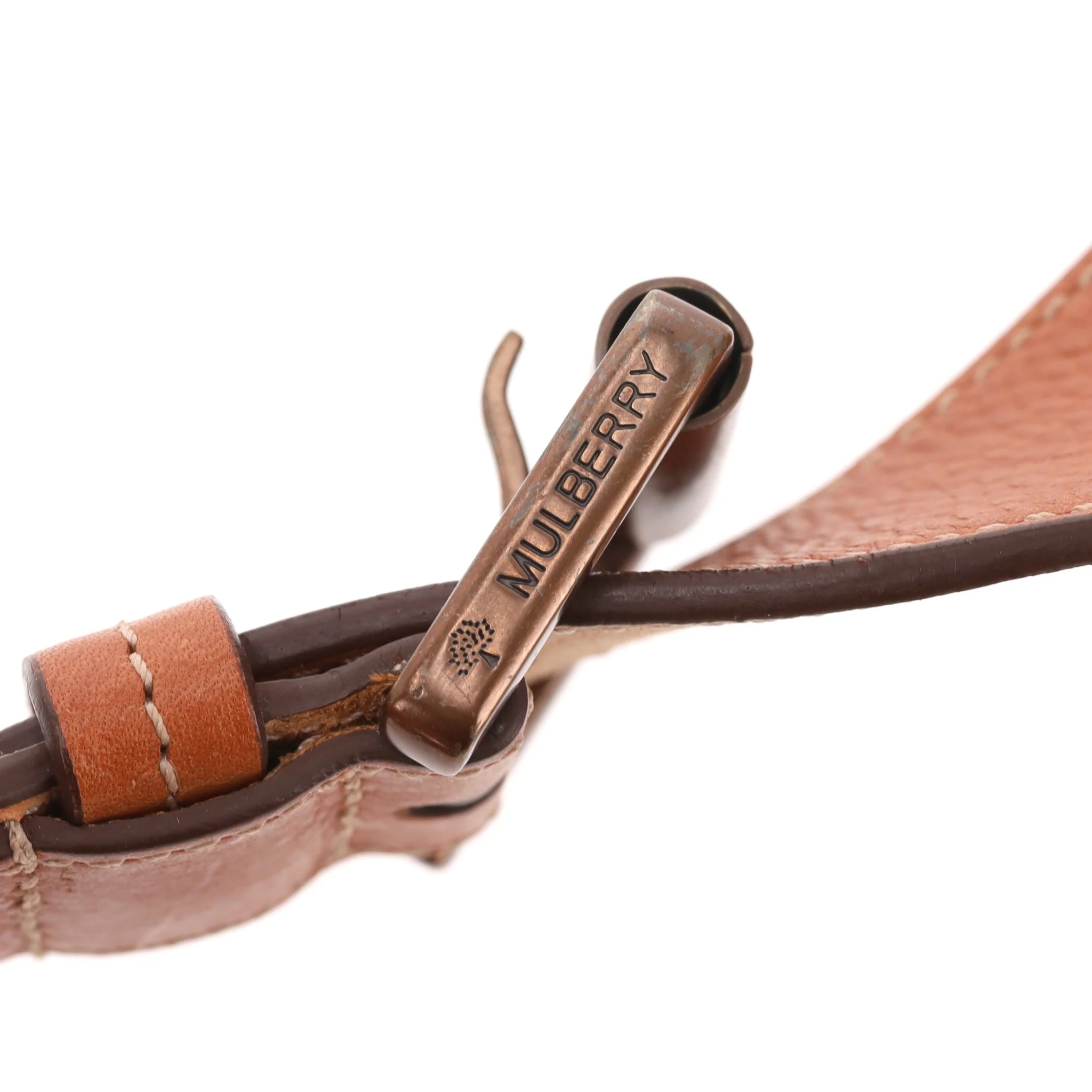 Mulberry Cinch Braided Waist Leather Belt - Image 5