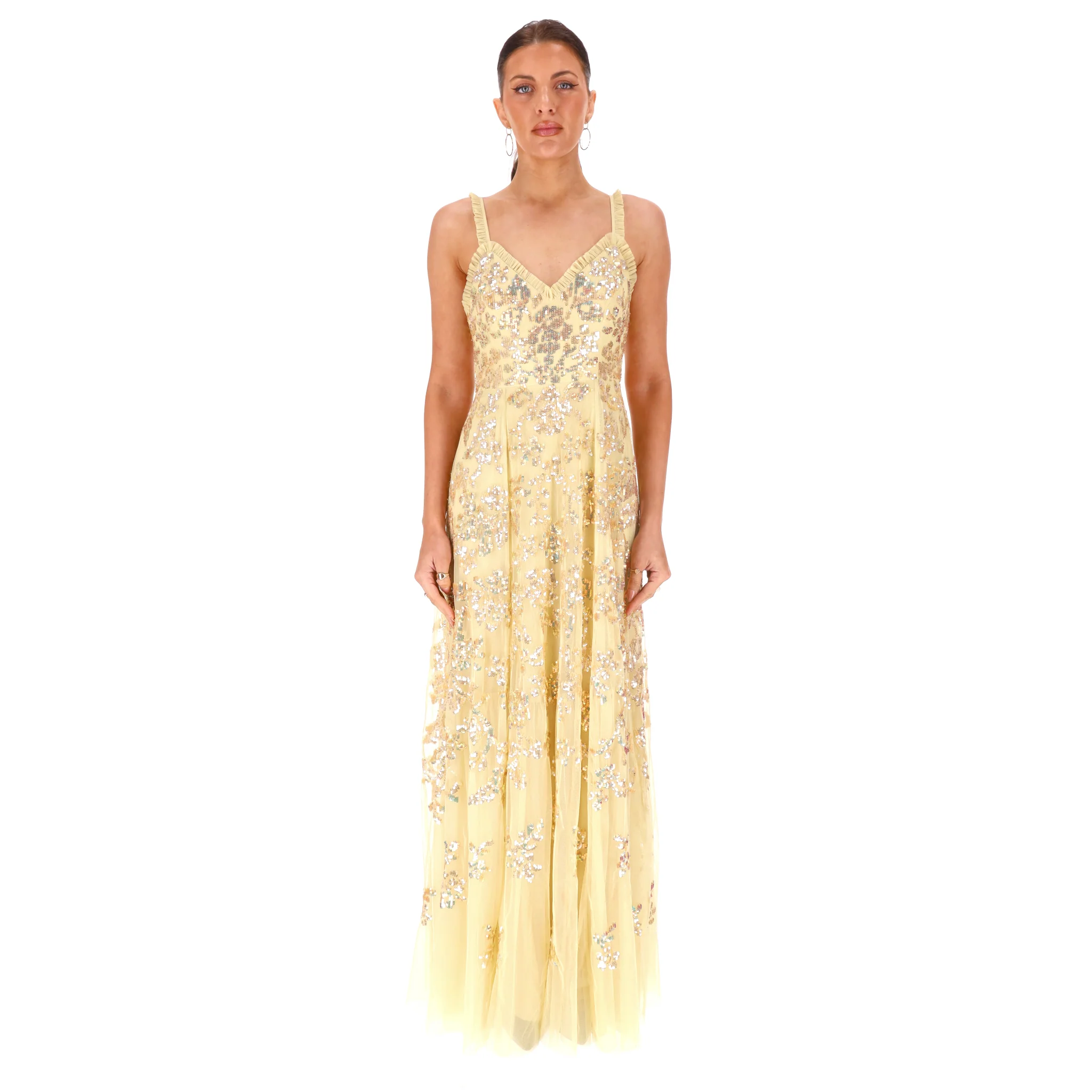 Needle & Thread Sequin Embellished Evening Dress/Gown. Size 10UK - Image 2