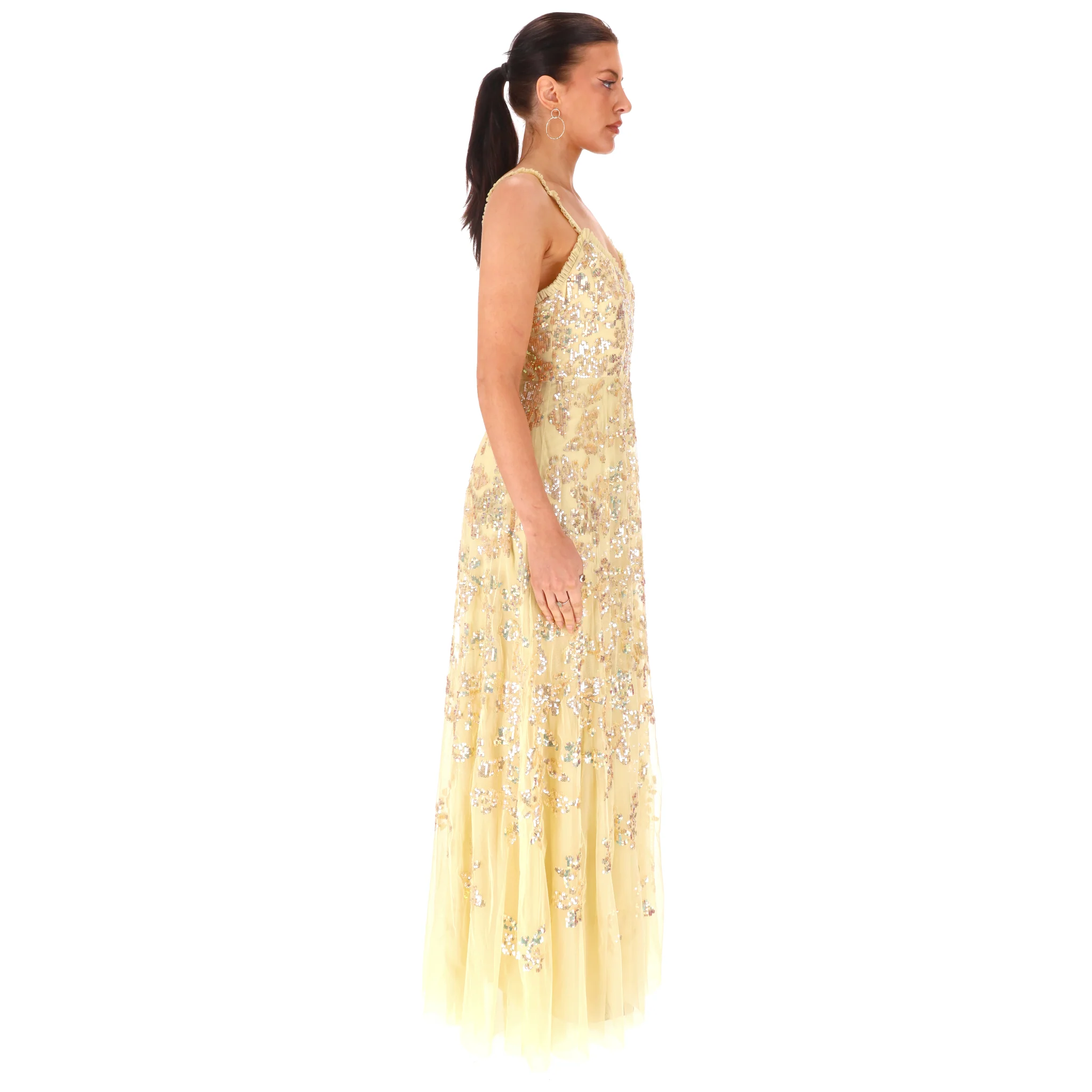 Needle & Thread Sequin Embellished Evening Dress/Gown. Size 10UK - Image 3