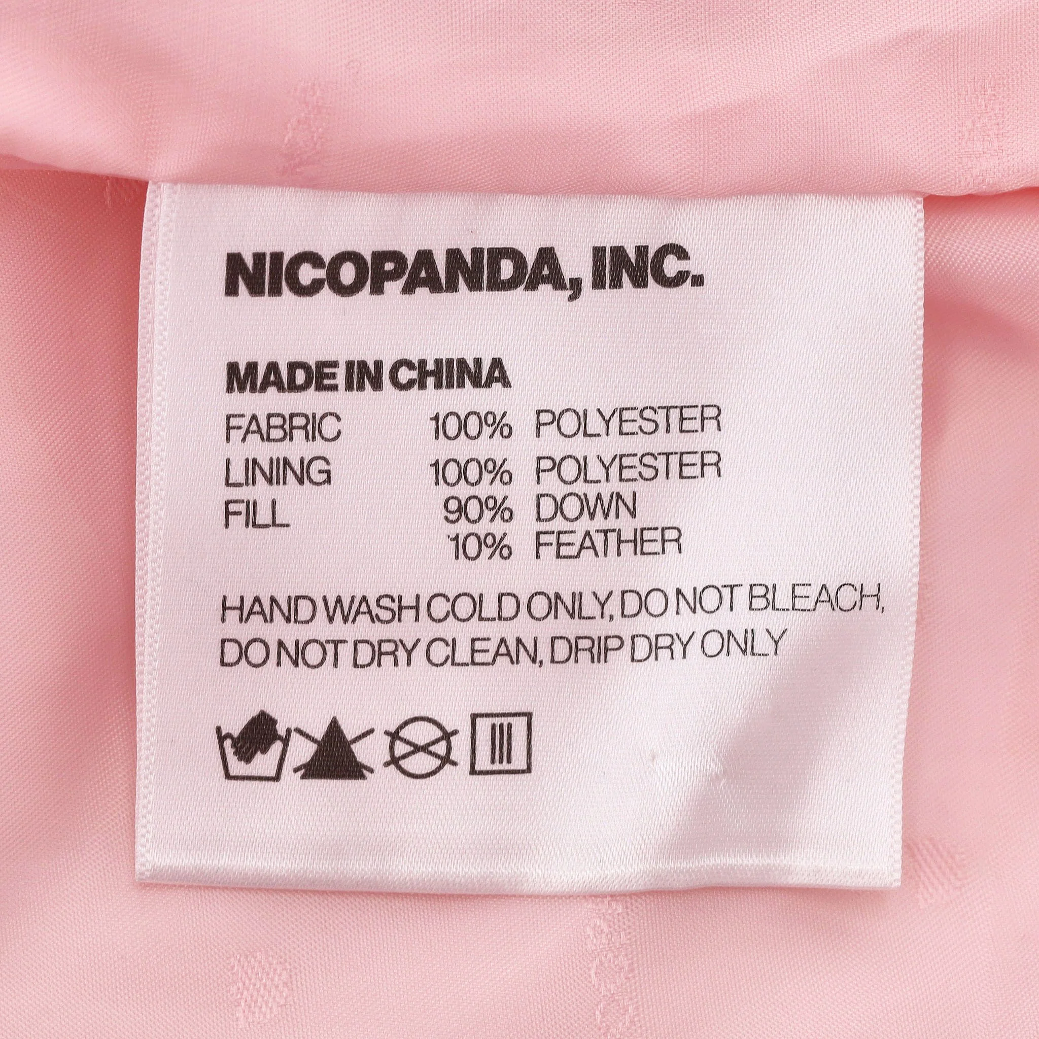 Nicopanda Uptown Puffer Down Jacket With Mittens. Size XS - Image 7