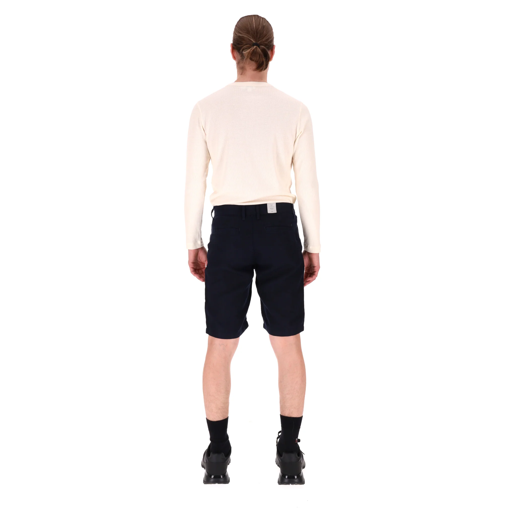 NN07 Linen Crown Shorts. Size 30 - Image 3