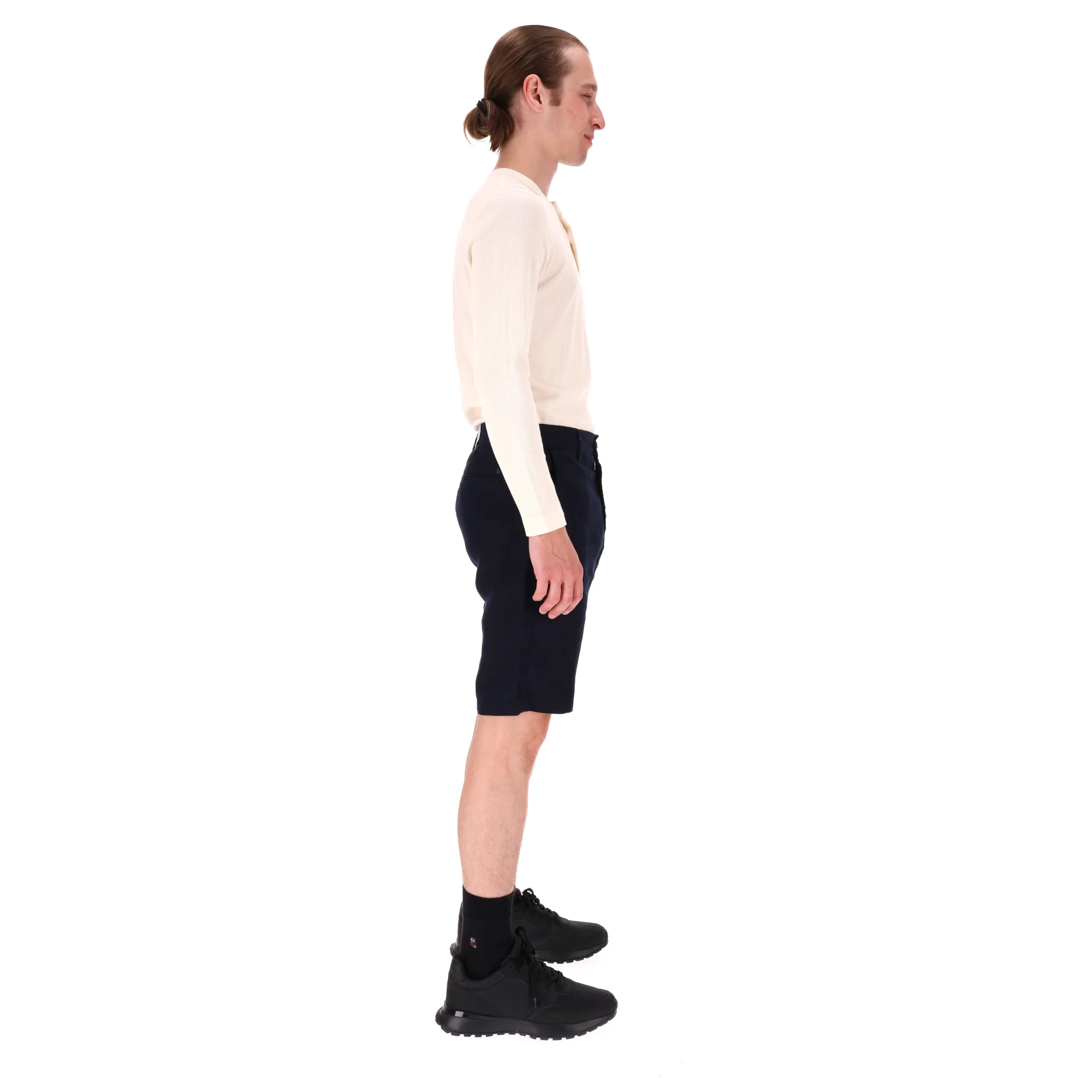 NN07 Linen Crown Shorts. Size 30 - Image 4