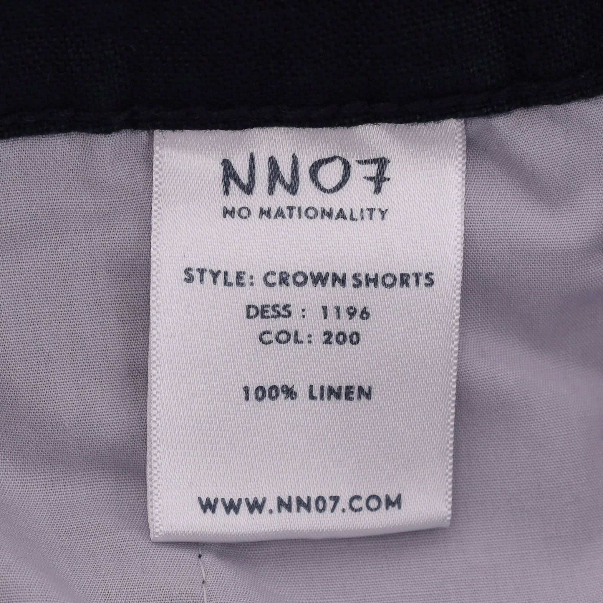 NN07 Linen Crown Shorts. Size 30 - Image 9