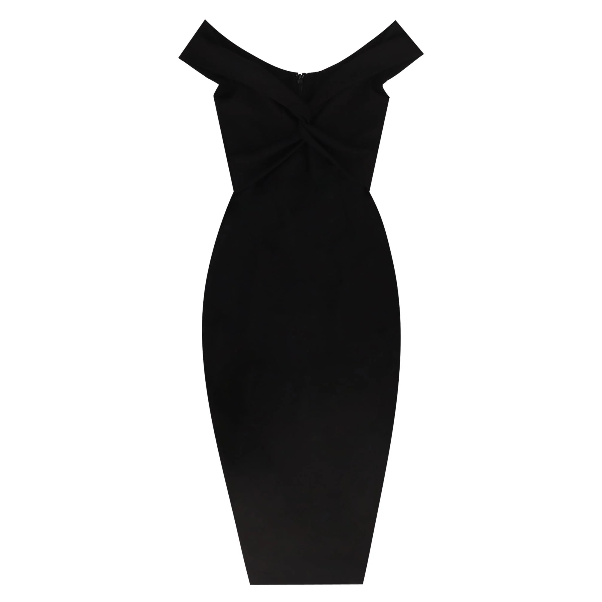 Nookie Off-The-Shoulder Bodycon Midi Dress. Size XS