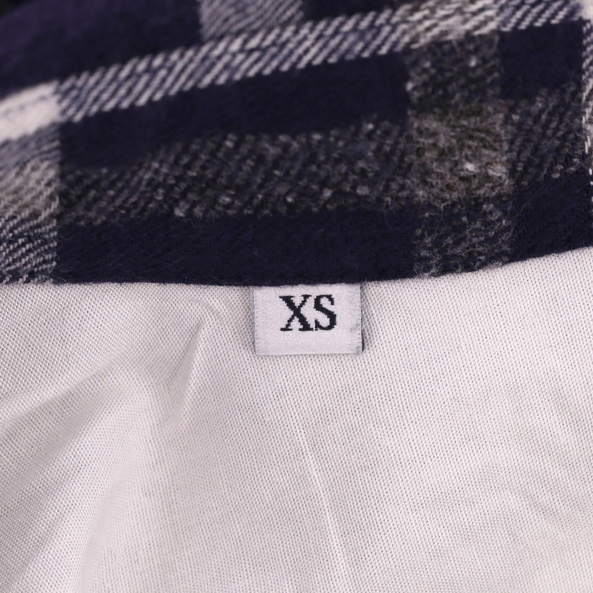 Officine Generale Plaid Check Cotton Shirt. Size XS - Image 6