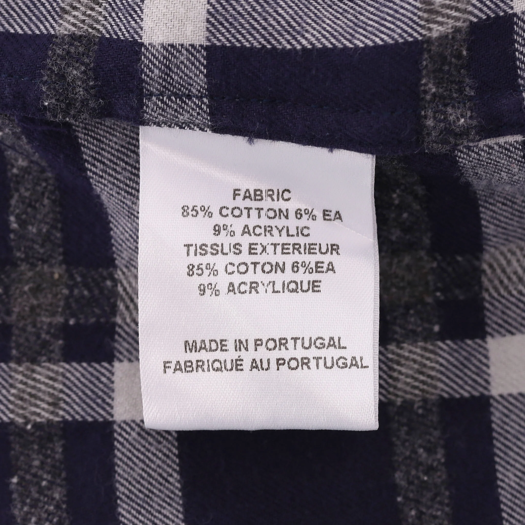 Officine Generale Plaid Check Cotton Shirt. Size XS - Image 7