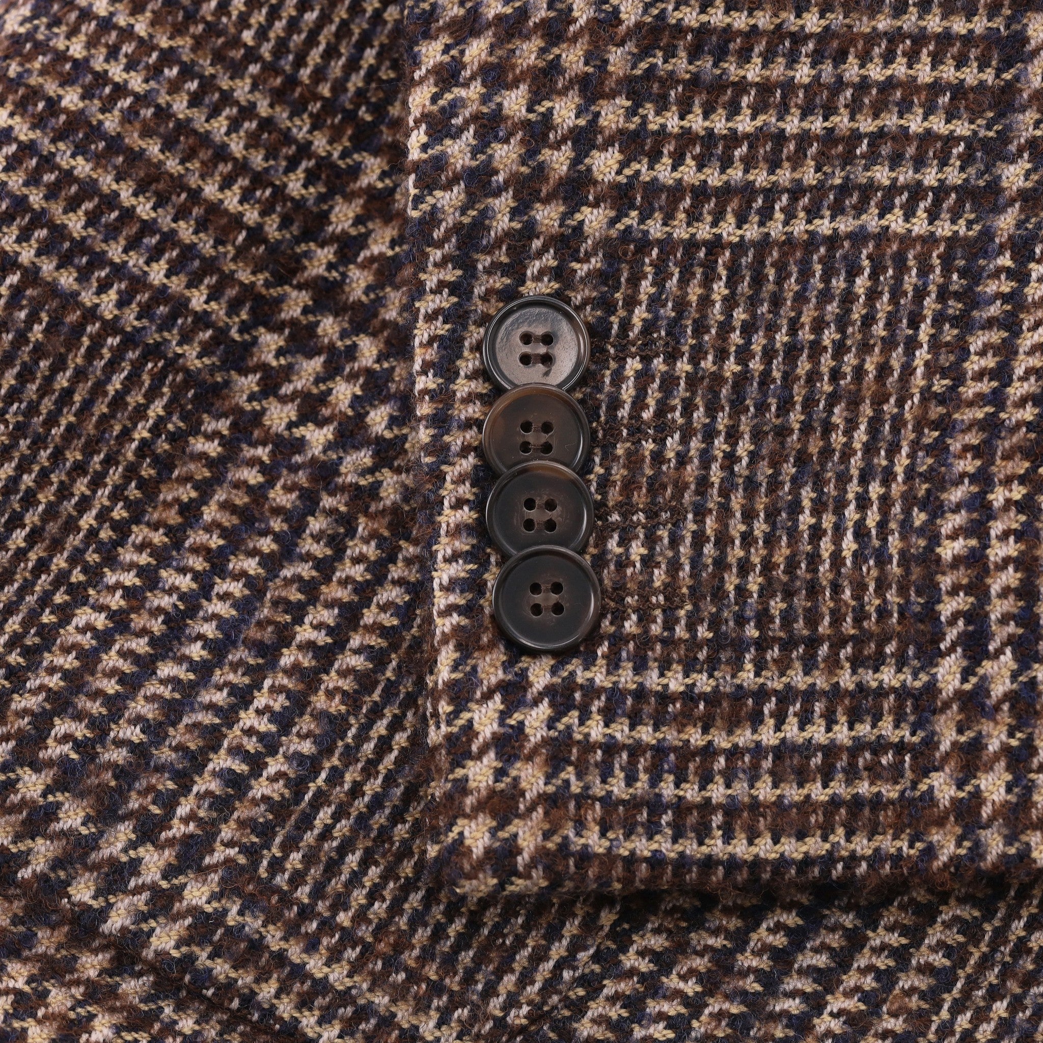Officine Generale Prince Of Wales Checked Wool Jacket. Size 46FR - Image 5