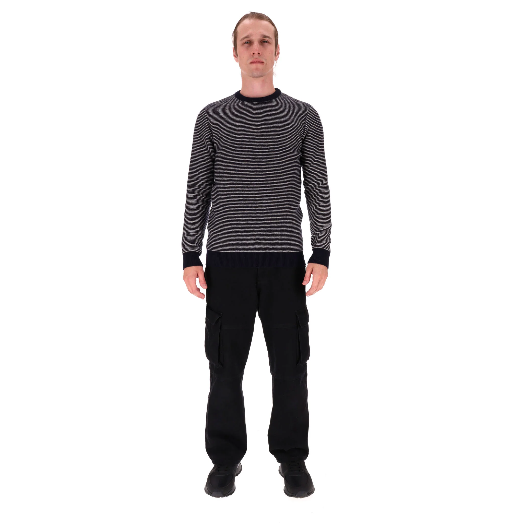 Oliver Spencer Striped Wool Jumper. Size S - Image 2
